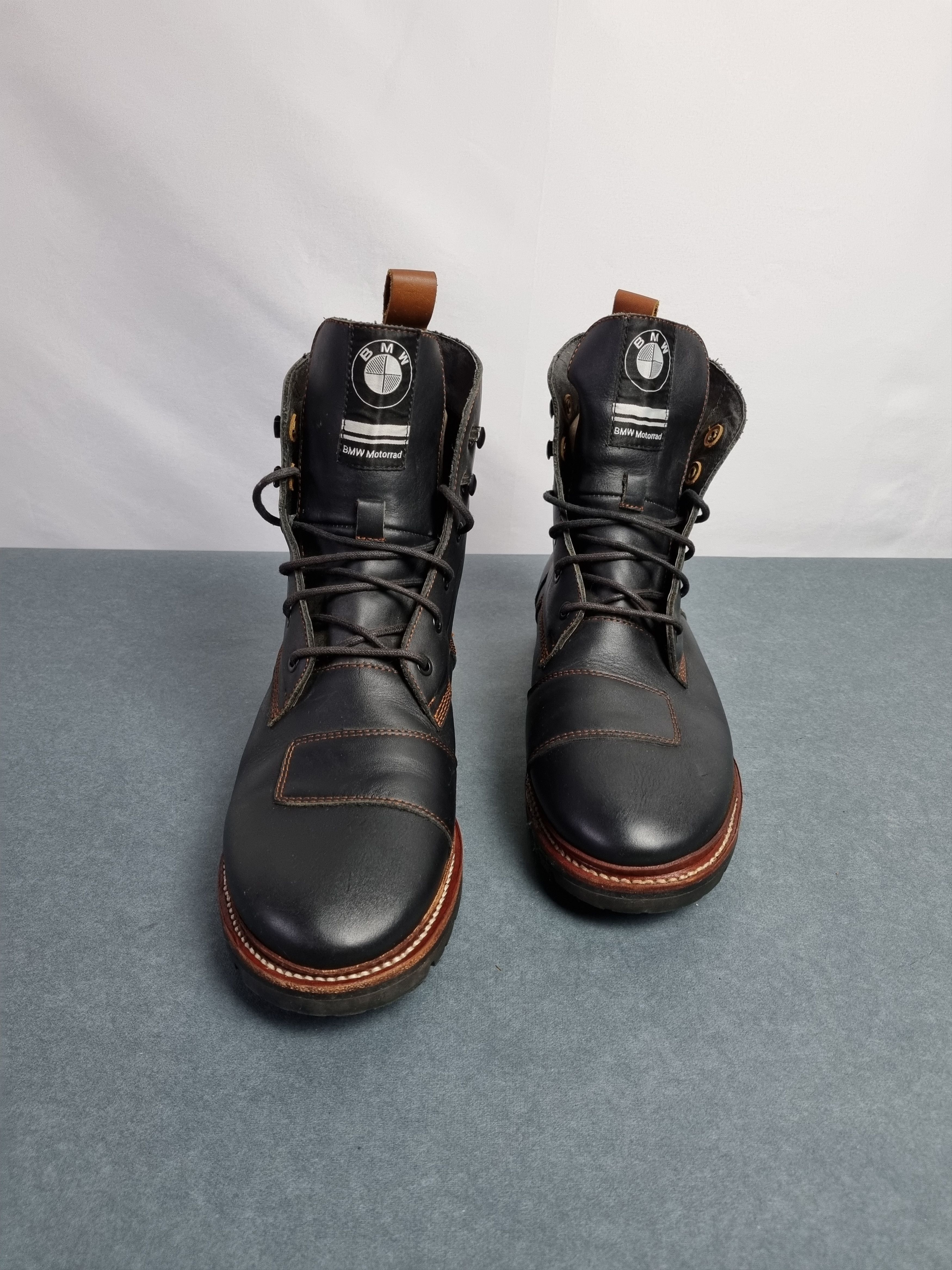 BMW × Formula 1 BMW Leather Biker Motto Boots Size US 10 / EU 43 - 18 Thumbnail