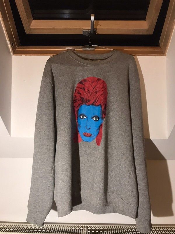 image of Sweatshirt John Richmond Size L-Xl in Grey, Men's