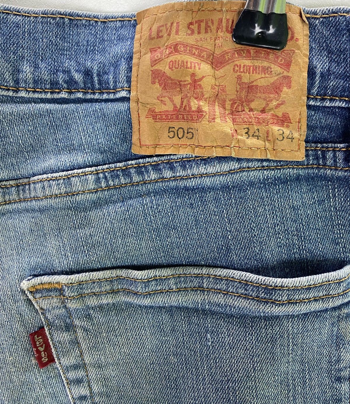 If Six Was Nine × Le Grande Bleu (L.G.B.) × Levi's Levis pant Size US 34 / EU 50 - 11 Thumbnail