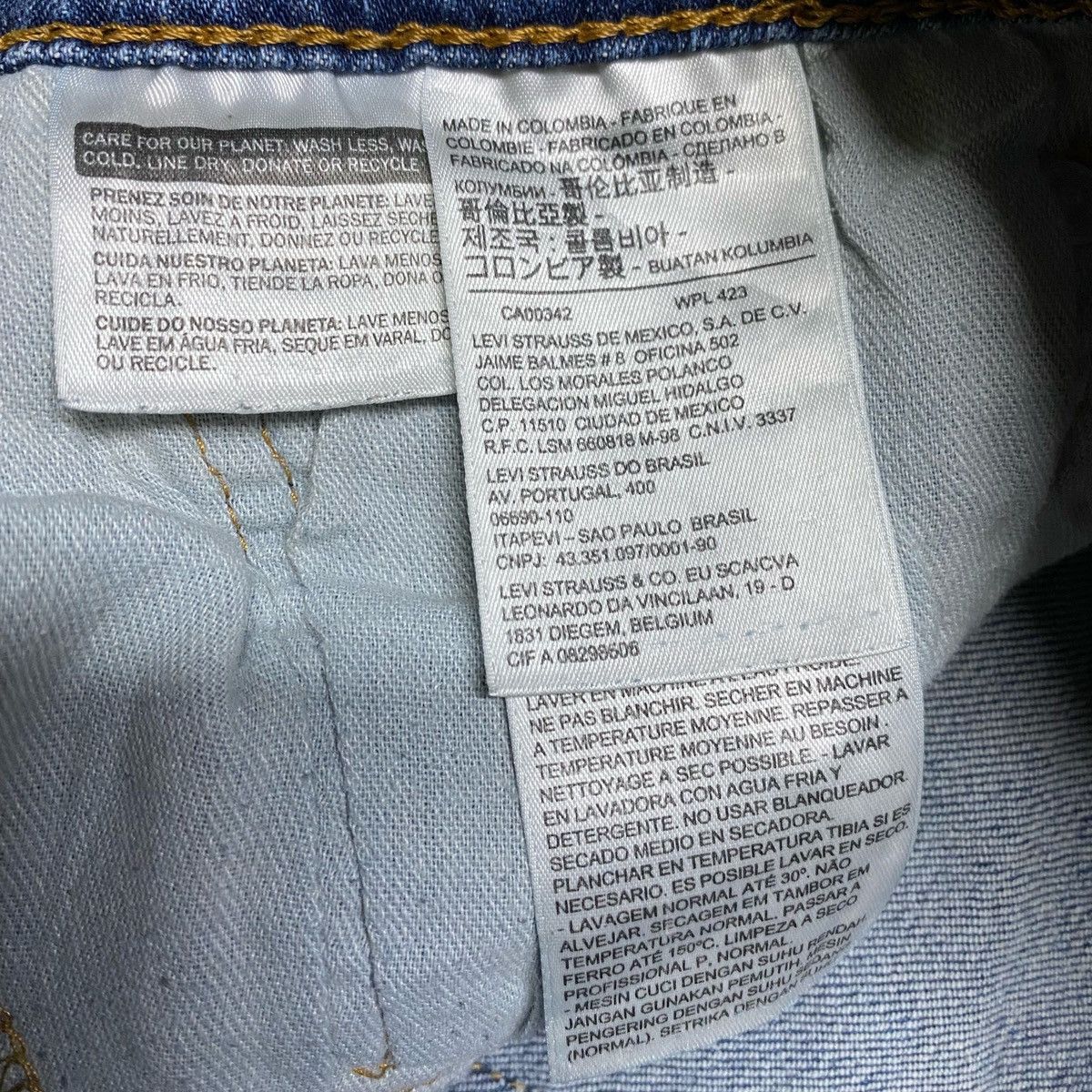 If Six Was Nine × Le Grande Bleu (L.G.B.) × Levi's Levis pant Size US 34 / EU 50 - 12 Thumbnail