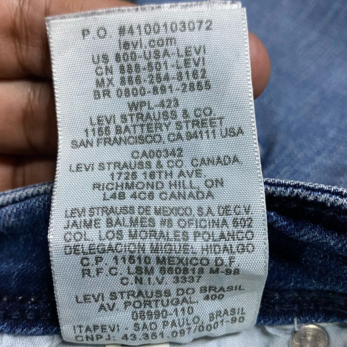 If Six Was Nine × Le Grande Bleu (L.G.B.) × Levi's Vintage Levi’s Distressed Pants Size US 34 / EU 50 - 15 Thumbnail