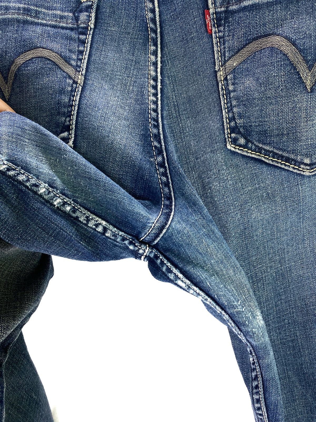 If Six Was Nine × Le Grande Bleu (L.G.B.) × Levi's Vintage Levi’s Distressed Pants Size US 34 / EU 50 - 10 Thumbnail