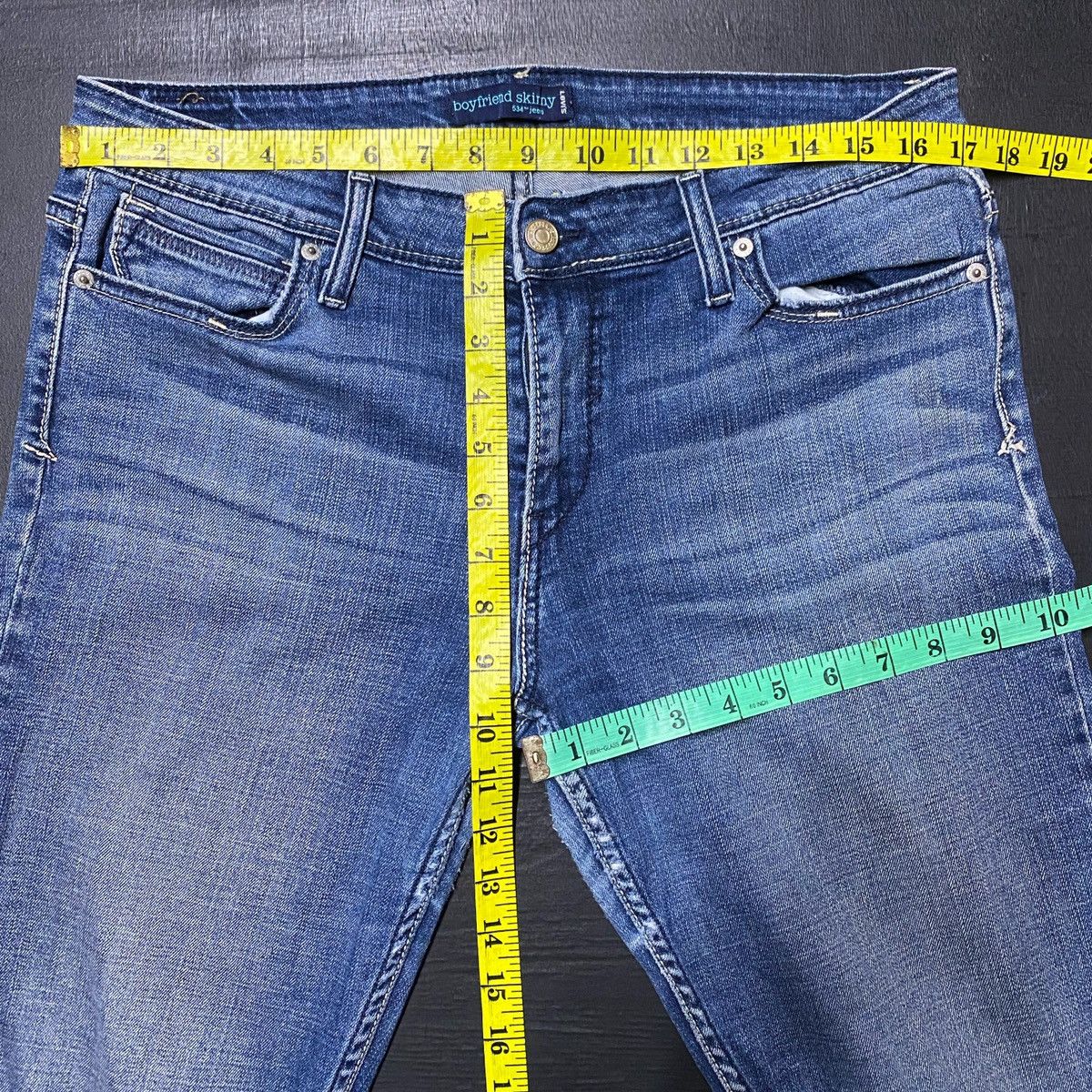If Six Was Nine × Le Grande Bleu (L.G.B.) × Levi's Vintage Levi’s Distressed Pants Size US 34 / EU 50 - 16 Thumbnail