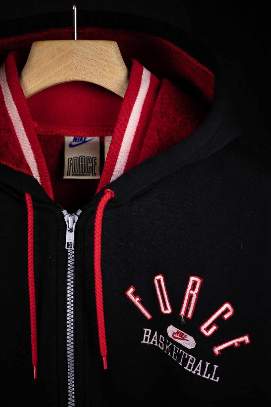 Nike VINTAGE ORIGINAL NIKE FORCE HOODIE Size US L / EU 52-54 / 3 - 5 Thumbnail