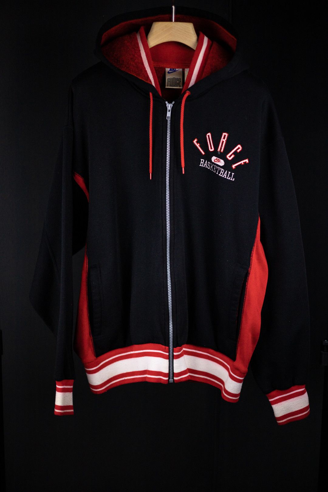 Nike VINTAGE ORIGINAL NIKE FORCE HOODIE Size US L / EU 52-54 / 3 - 8 Thumbnail