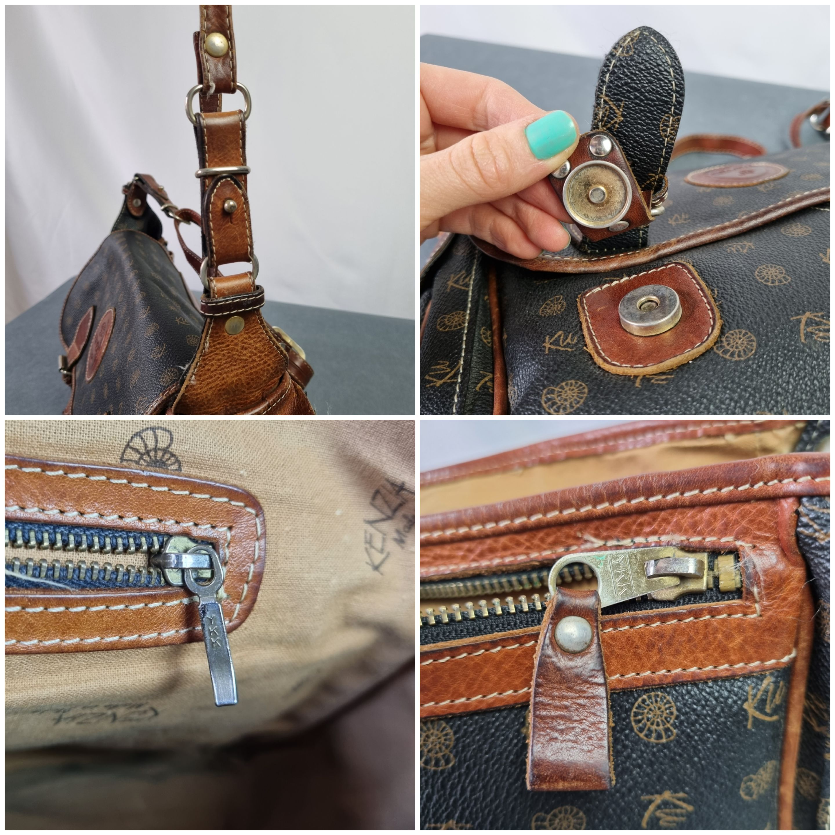 Other Kenza Leather Multipockets Bag like GGL Size ONE SIZE - 12 Thumbnail