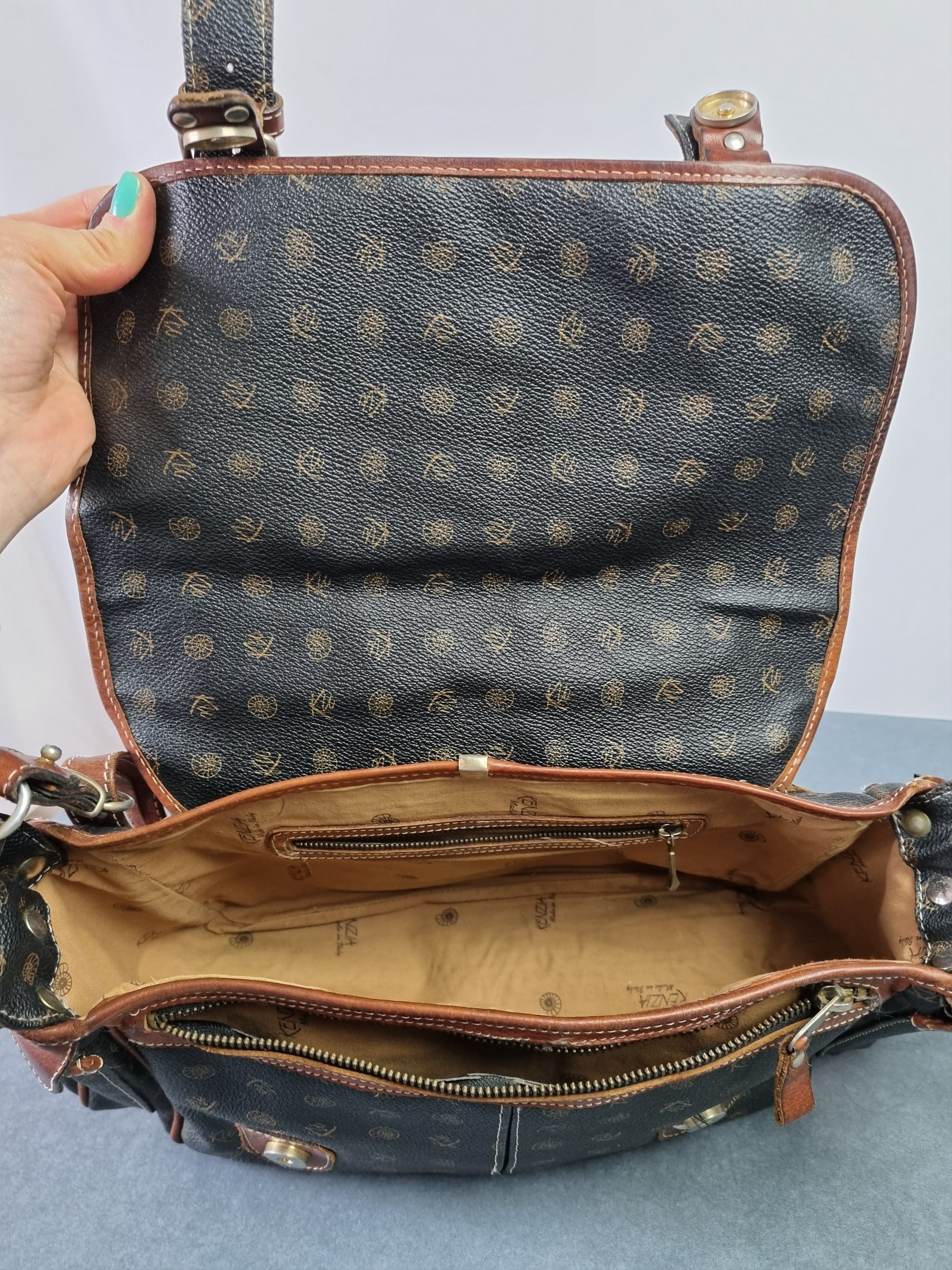 Other Kenza Leather Multipockets Bag like GGL Size ONE SIZE - 7 Thumbnail