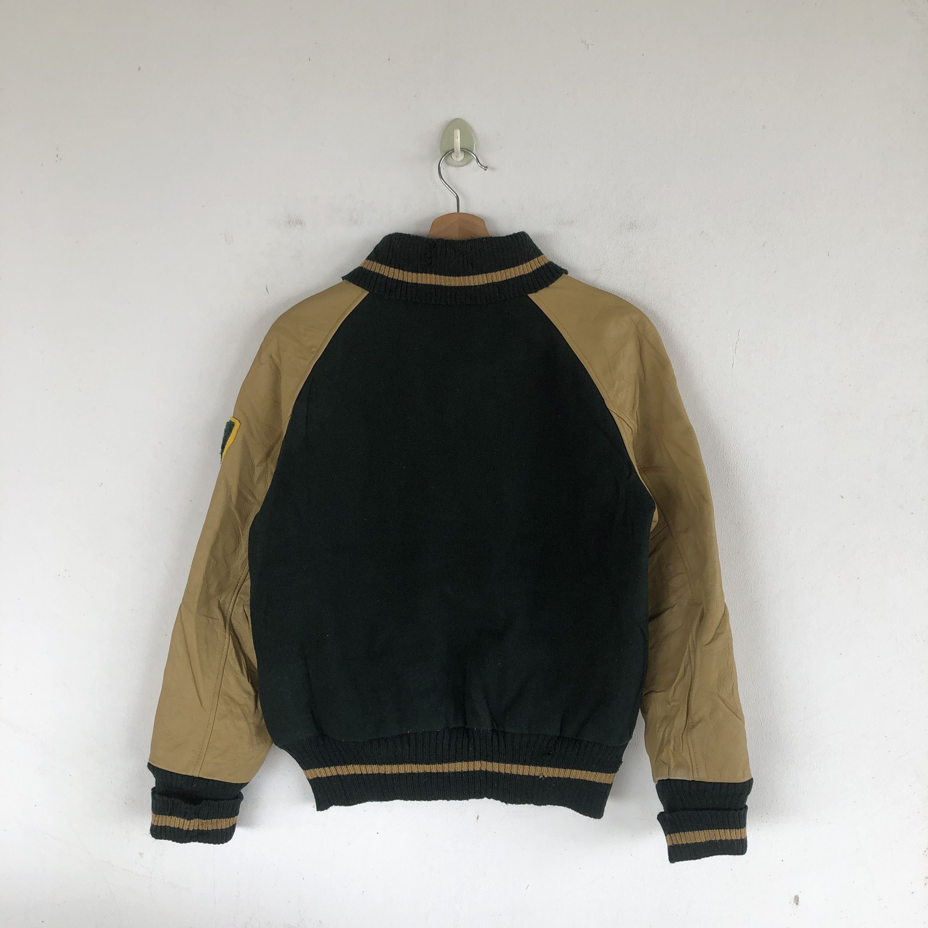 Vintage Unlimited Freak Out Varsity Jacket Letterman Leather Jacket Size US S / EU 44-46 / 1 - 2 Thumbnail