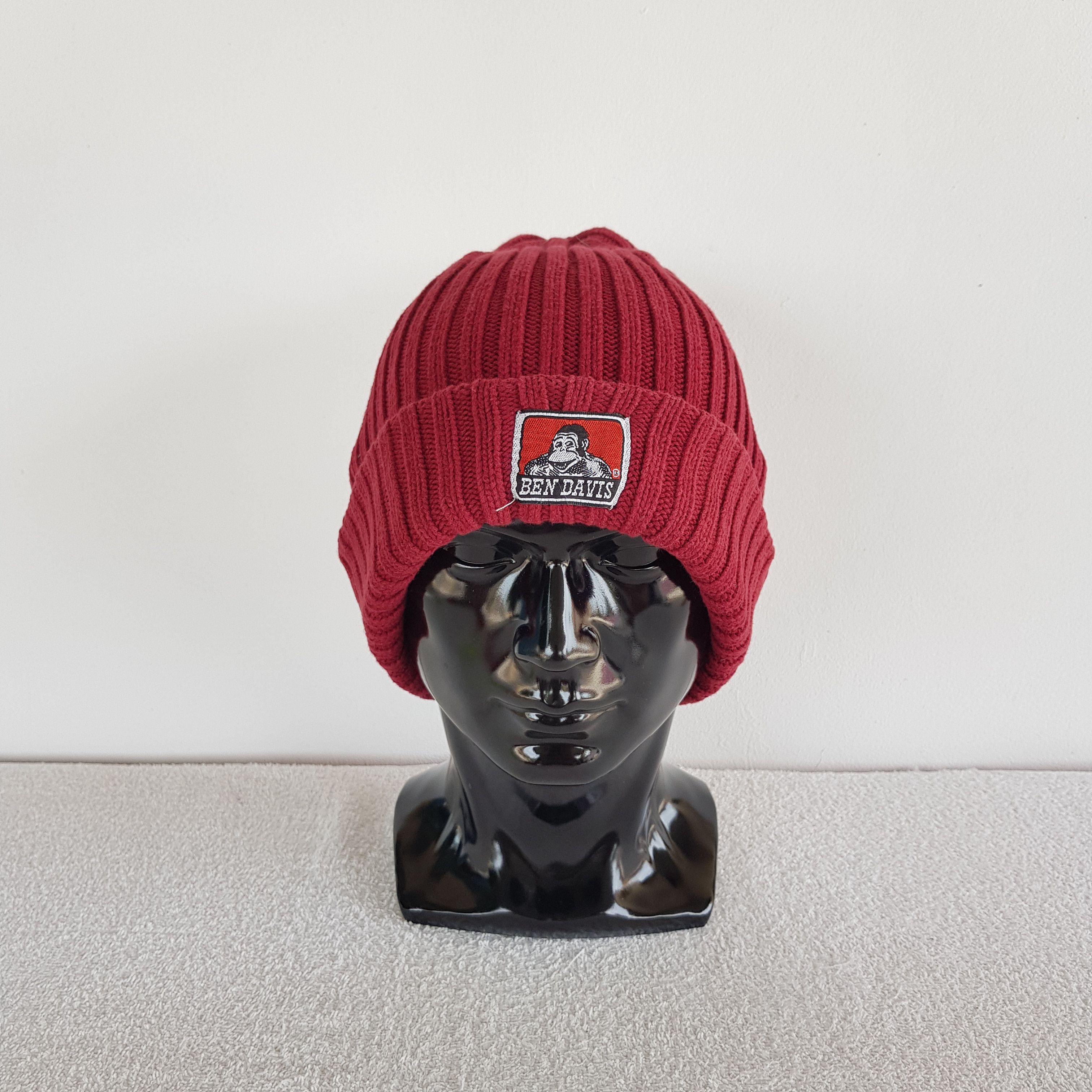 Japanese Brand Vintage Ben Davis Beanie Snow Cap Ben Davis Hats Size ONE SIZE - 1 Thumbnail