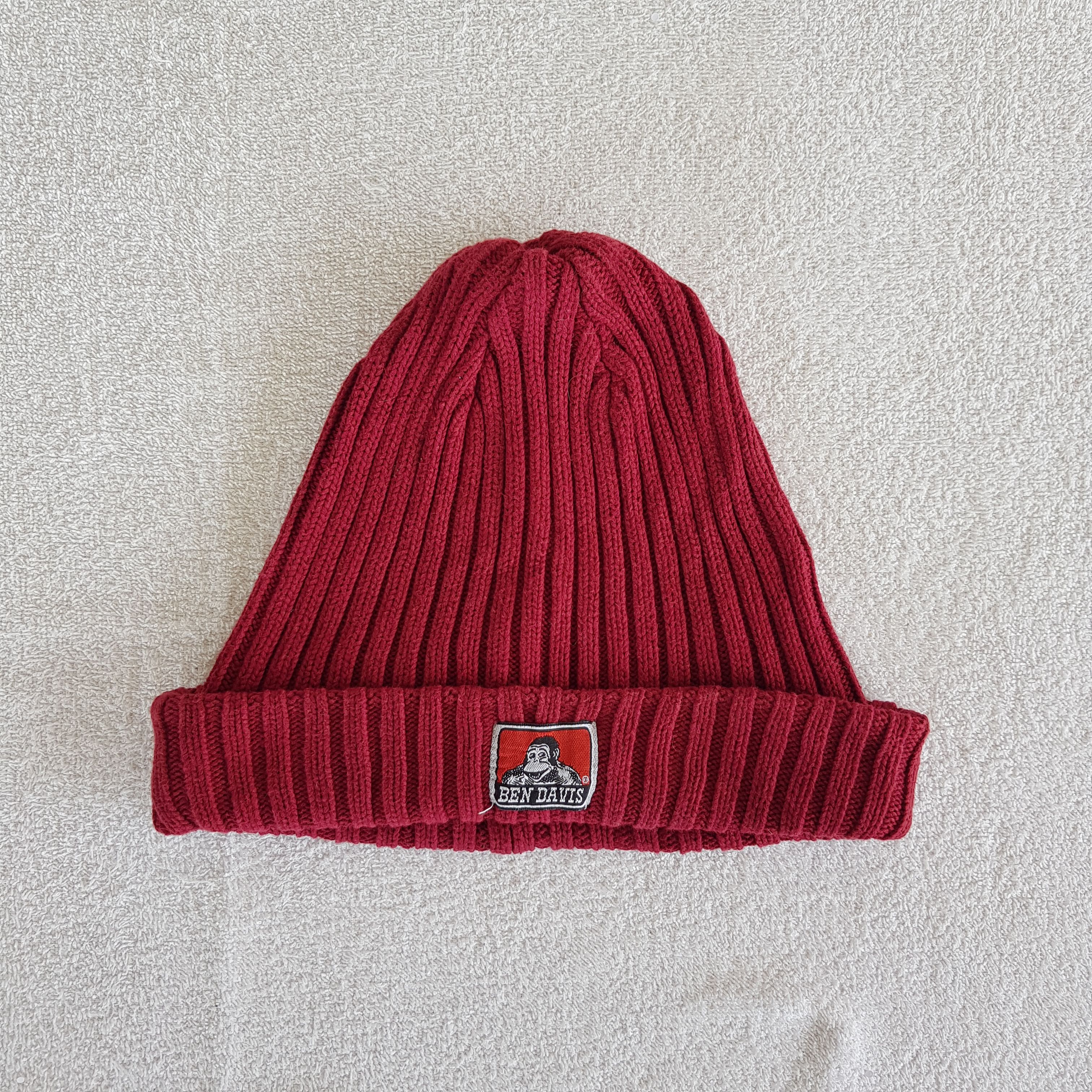 Japanese Brand Vintage Ben Davis Beanie Snow Cap Ben Davis Hats Size ONE SIZE - 5 Thumbnail