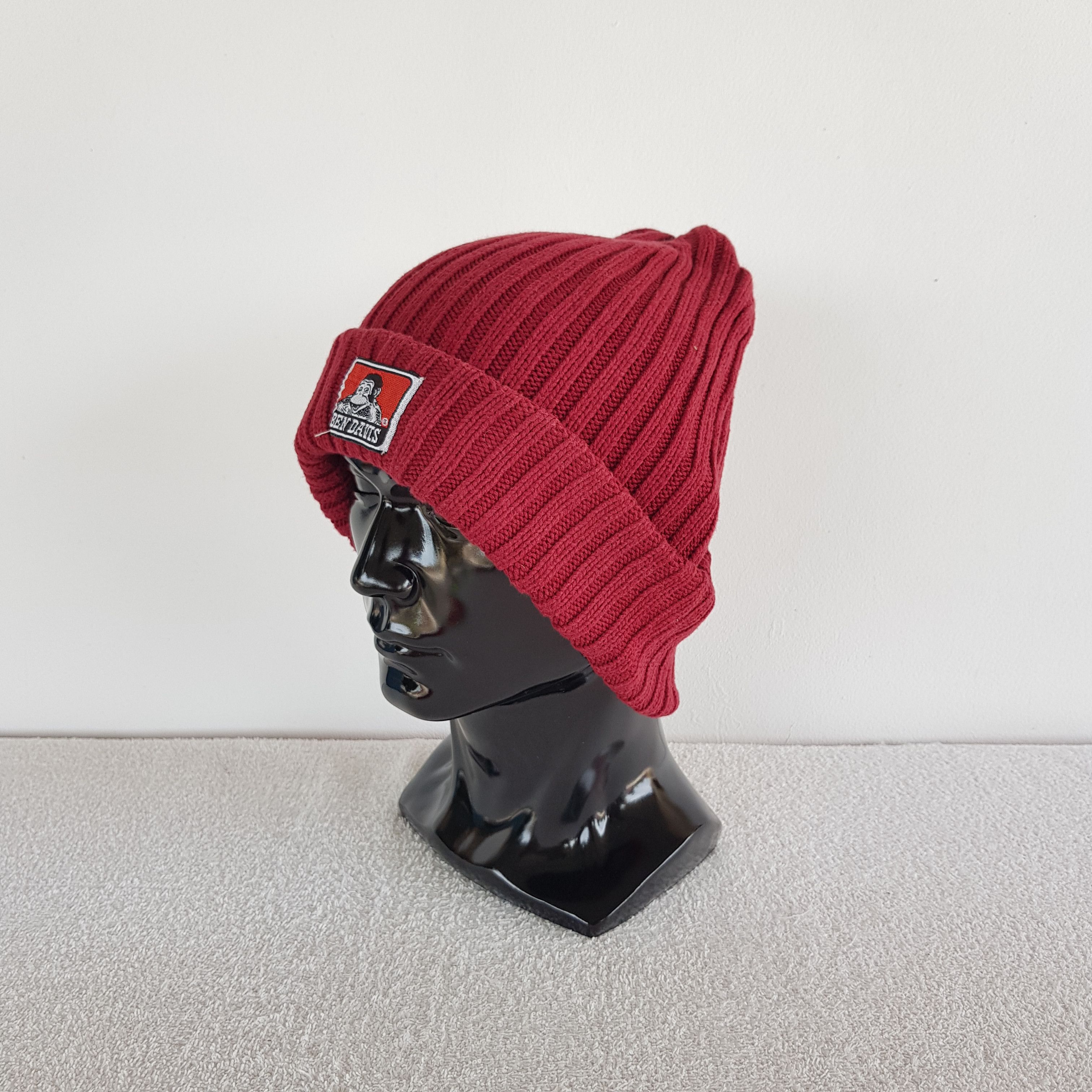 Japanese Brand Vintage Ben Davis Beanie Snow Cap Ben Davis Hats Size ONE SIZE - 2 Thumbnail