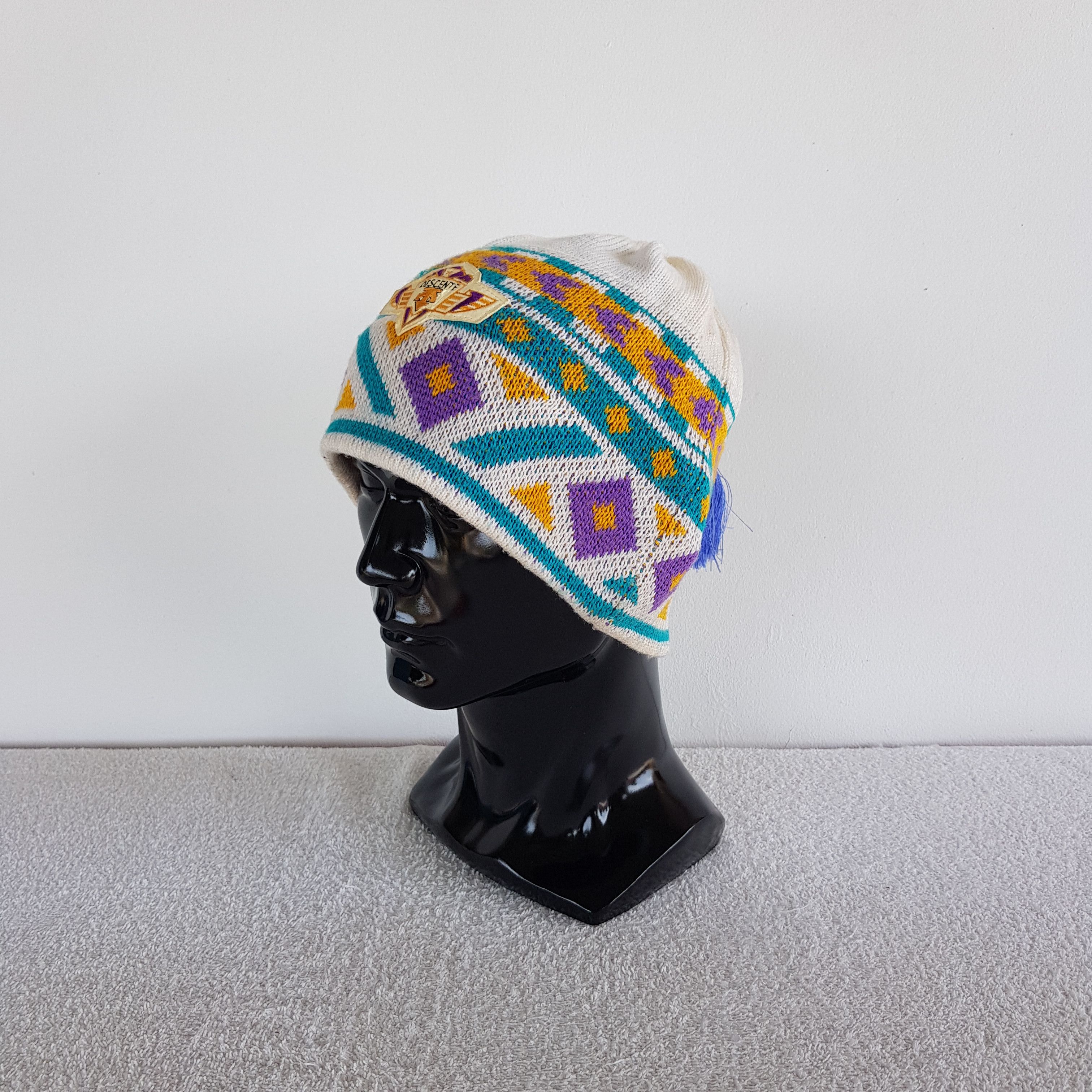 Descente × Vintage Vintage Japanese Descente Beanie Snow Cap Decente Hats Size ONE SIZE - 1 Thumbnail