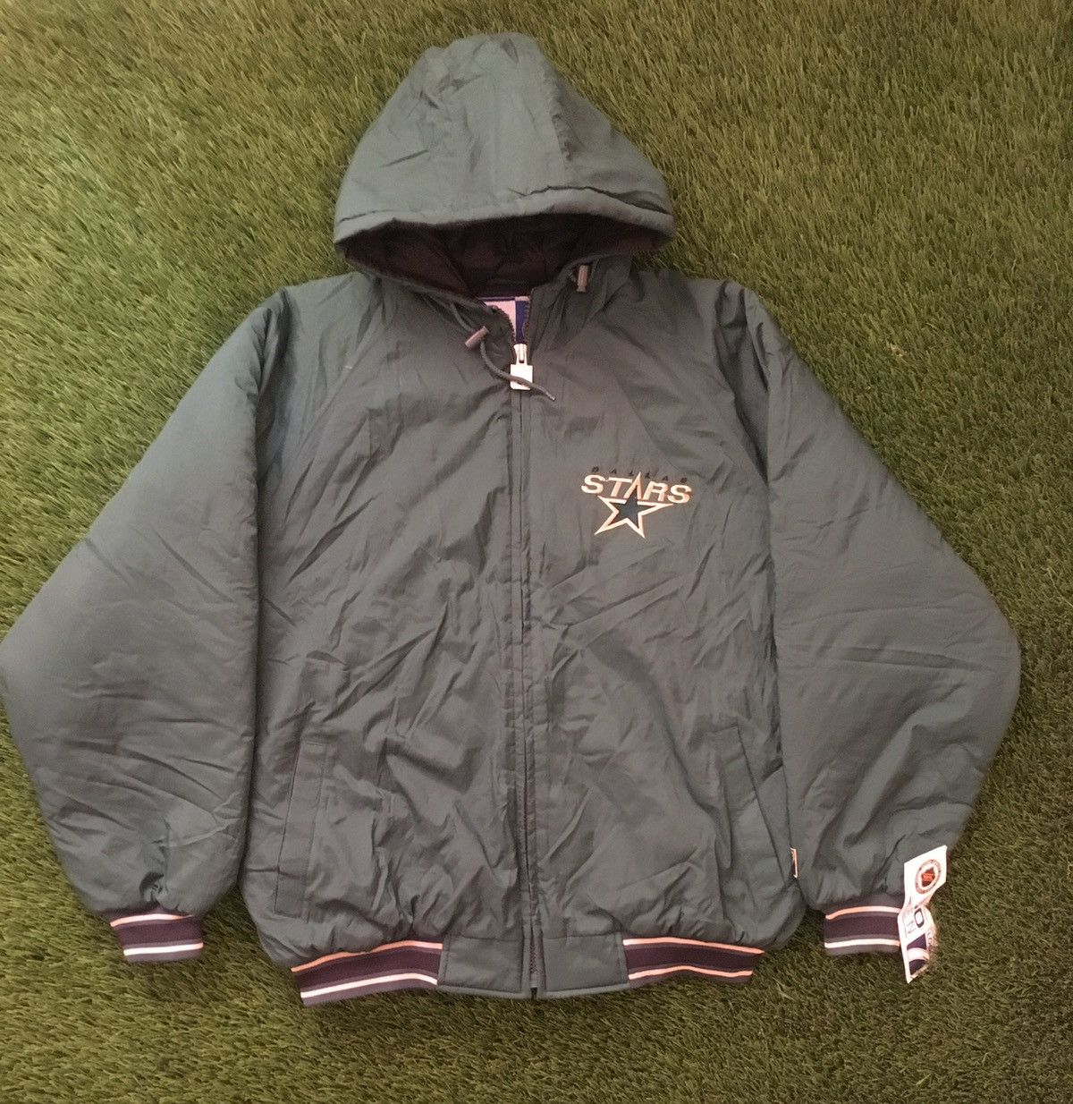 Logo 7 × Vintage Vintage NHL Dallas Stars Zip Up Jacket Size US L / EU 52-54 / 3 - 1 Thumbnail