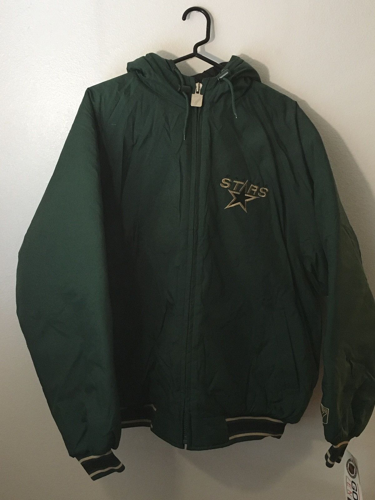Logo 7 × Vintage Vintage NHL Dallas Stars Zip Up Jacket Size US L / EU 52-54 / 3 - 3 Thumbnail