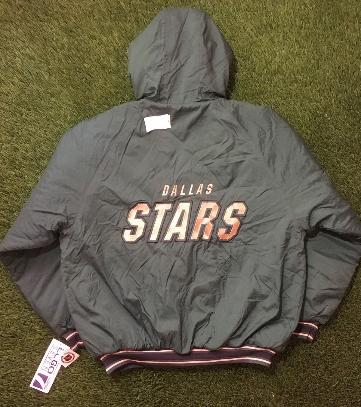 Logo 7 × Vintage Vintage NHL Dallas Stars Zip Up Jacket Size US L / EU 52-54 / 3 - 2 Thumbnail