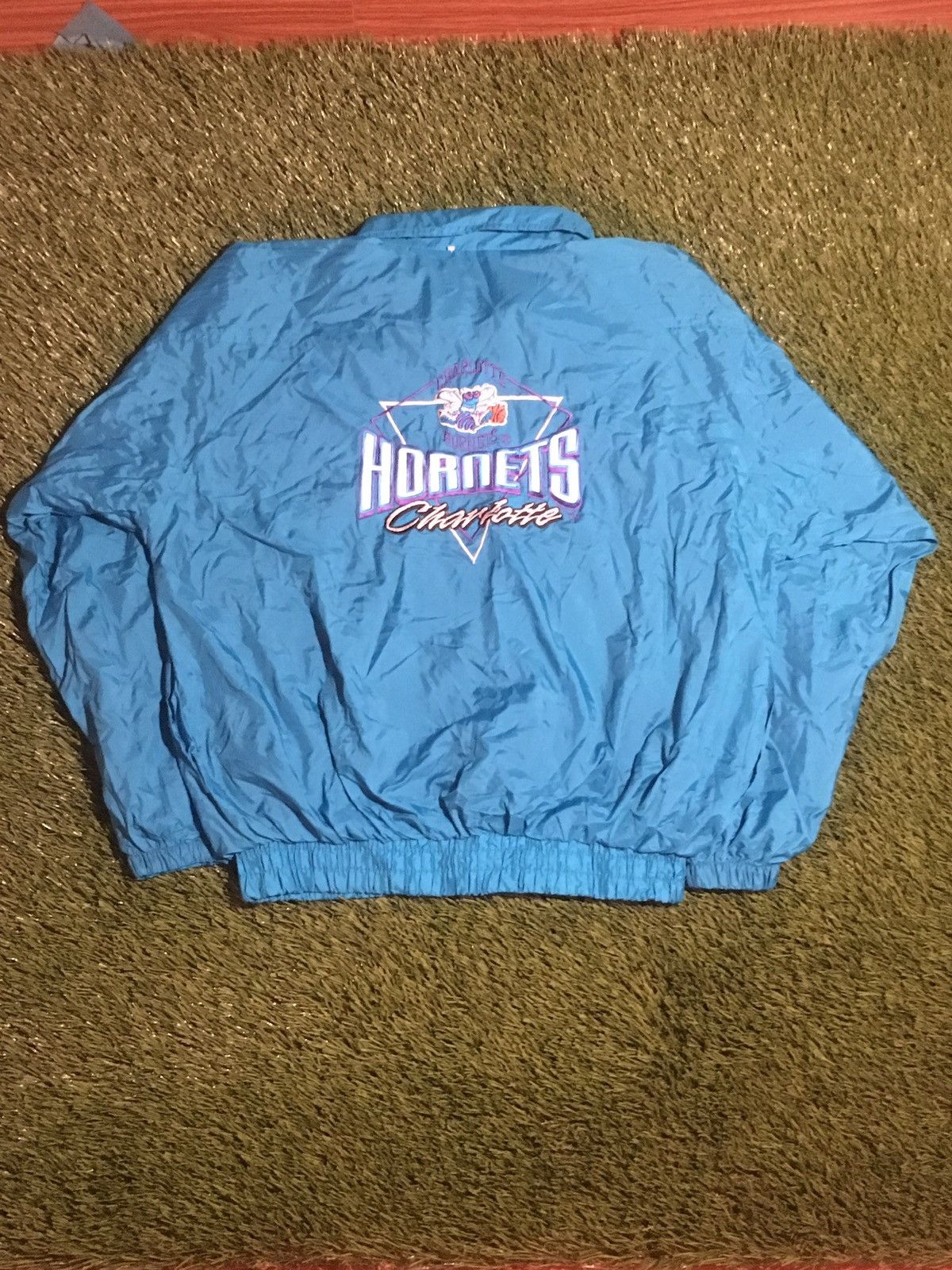 Logo Athletic × Vintage Vintage NBA '95 Charlotte Hornets Windbreaker Size US L / EU 52-54 / 3 - 2 Thumbnail