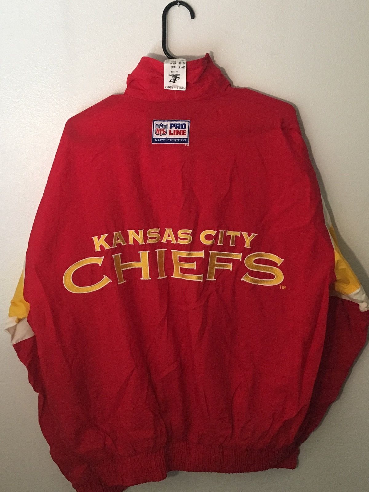 Logo 7 × Vintage Vintage NFL Kansas City Chiefs Windbreaker Size US L / EU 52-54 / 3 - 4 Thumbnail