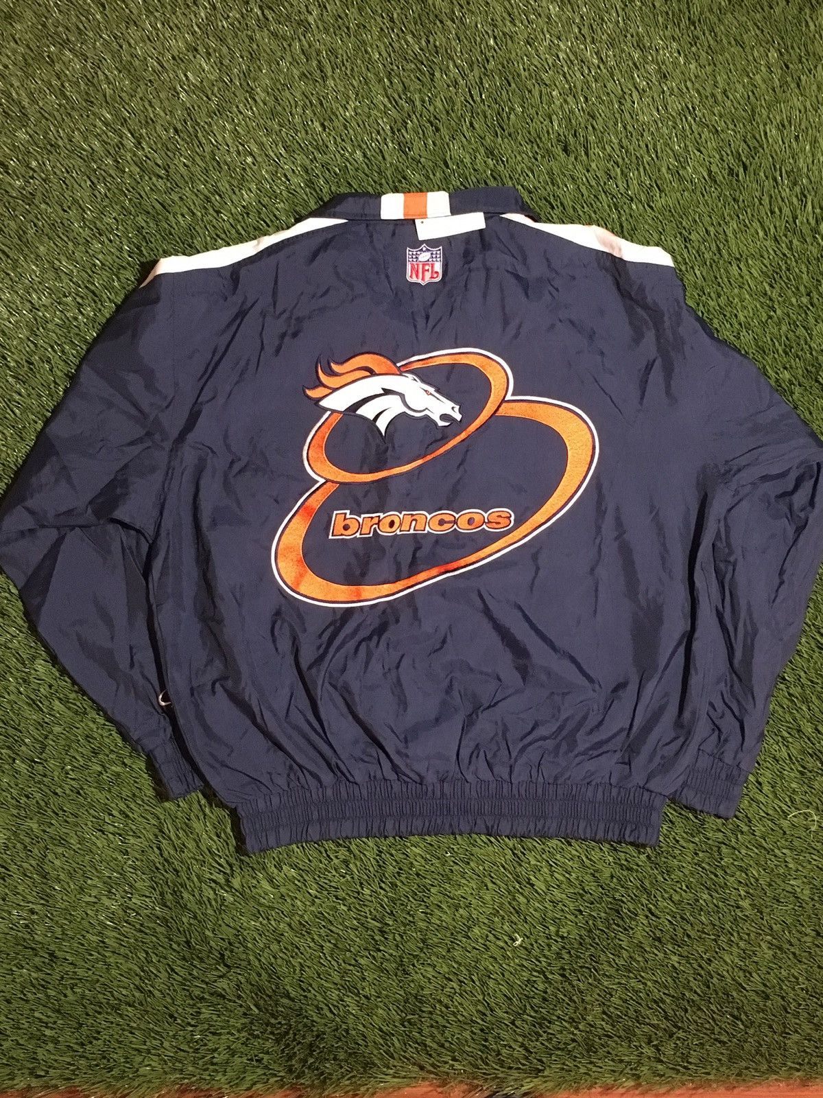 Logo 7 × Vintage Vintage NFL Denver Broncos Windbreaker Size US L / EU 52-54 / 3 - 2 Thumbnail