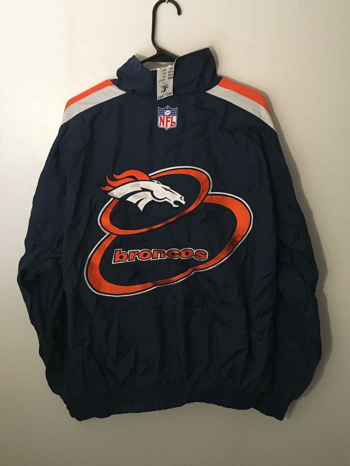 Logo 7 × Vintage Vintage NFL Denver Broncos Windbreaker Size US L / EU 52-54 / 3 - 4 Thumbnail