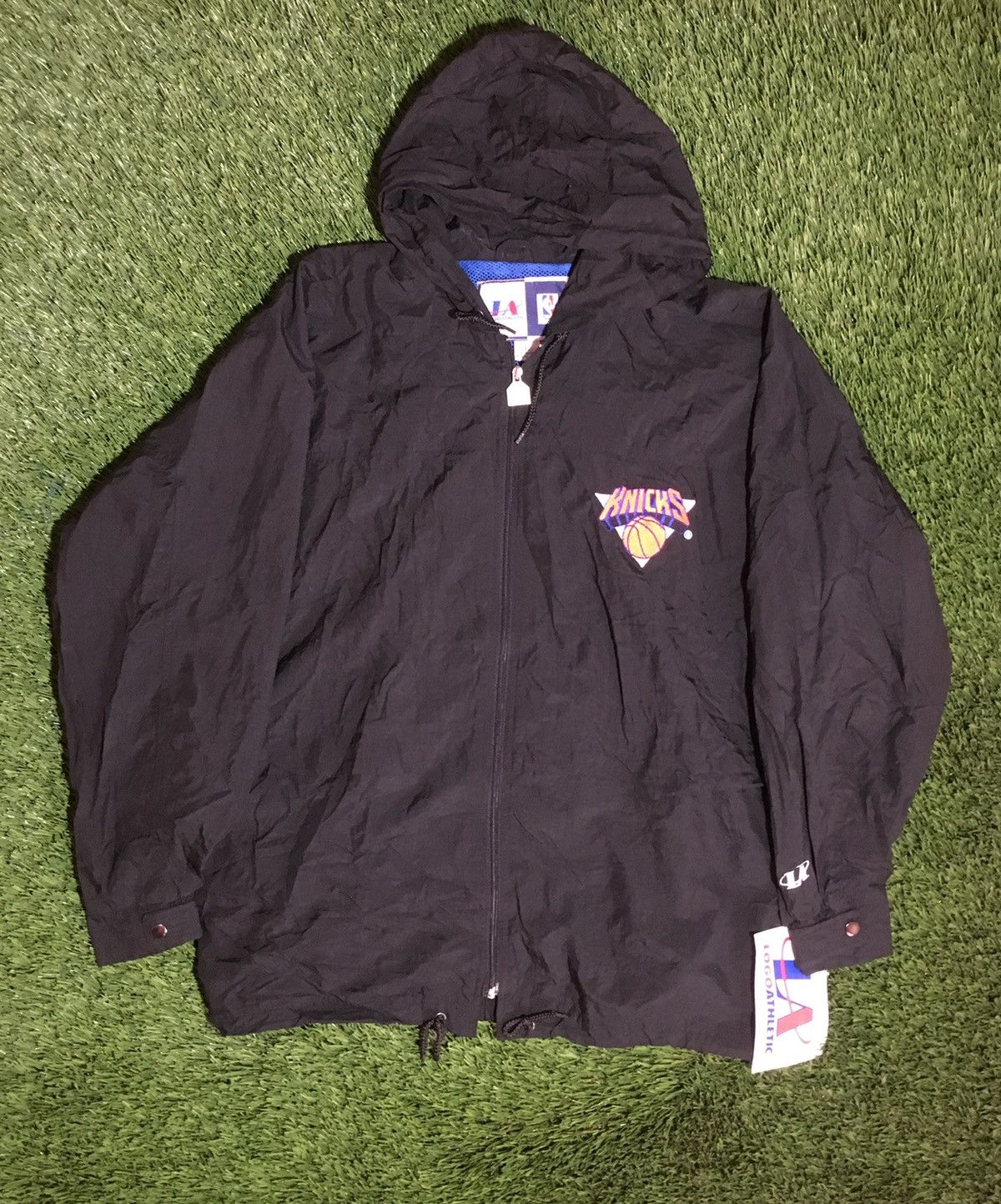 Logo Athletic × Vintage Vintage NBA New York Knicks Hoodie Windbreaker Size US XL / EU 56 / 4 - 1 Thumbnail