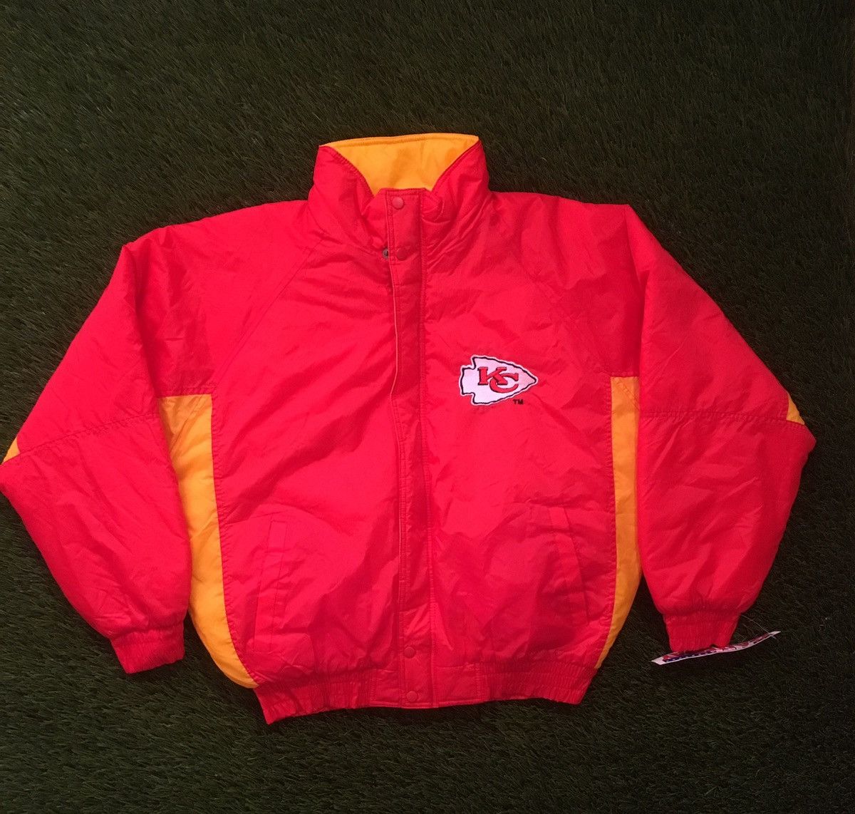 Logo Athletic × Vintage Vintage NFL Kansas City Chiefs Coat Size US L / EU 52-54 / 3 - 1 Thumbnail