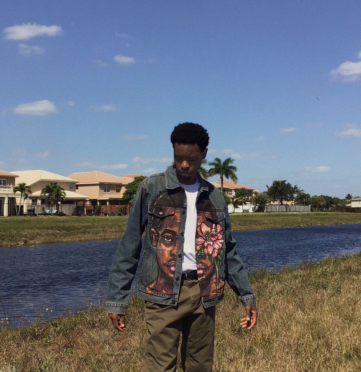 Other Painted portrait denim jacket Size US M / EU 48-50 / 2 - 2 Thumbnail