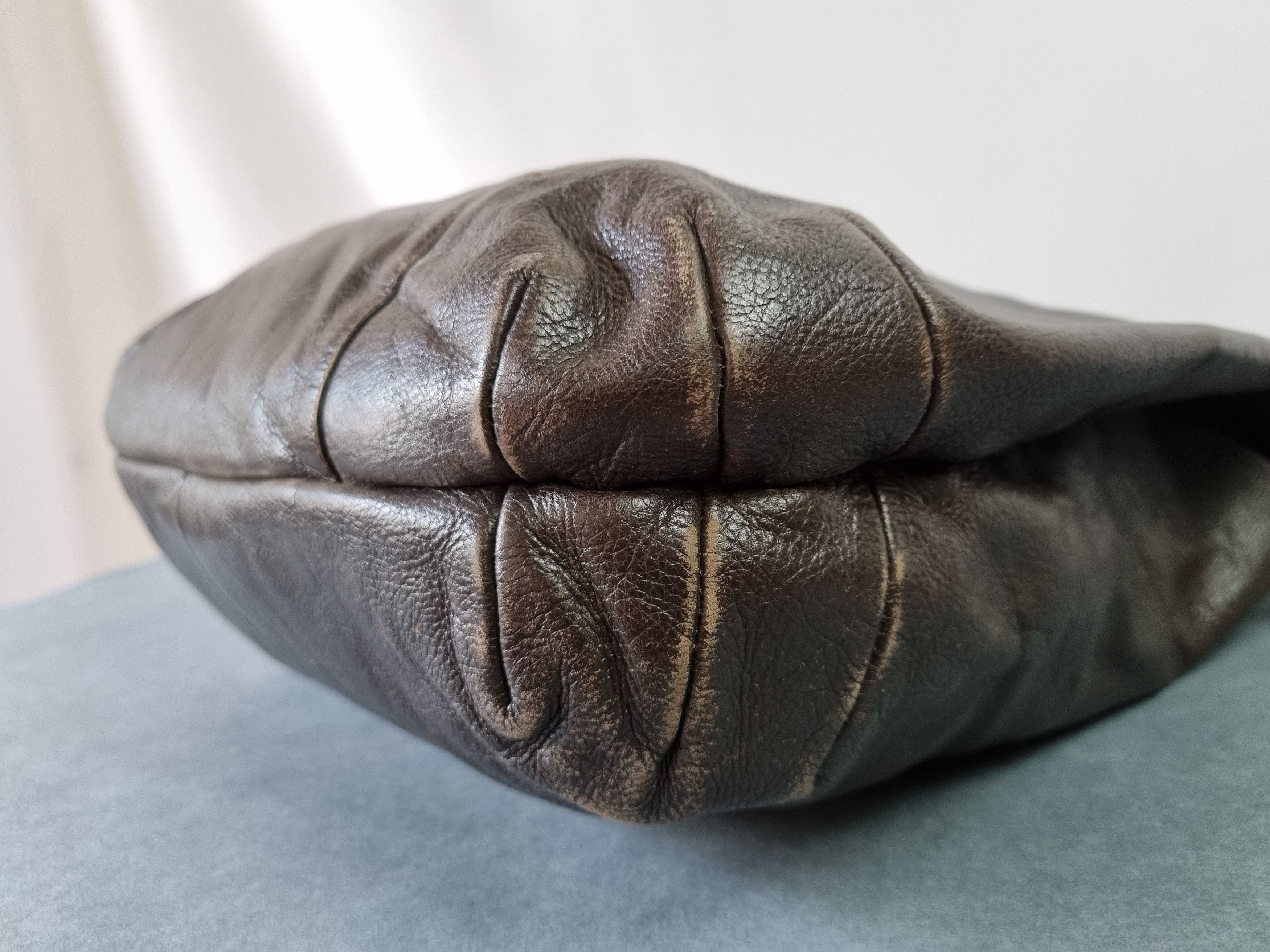 Handmade × Leather Unique Leather Renato Angi Venezia Handmade Shoulder Bad Size ONE SIZE - 14 Thumbnail