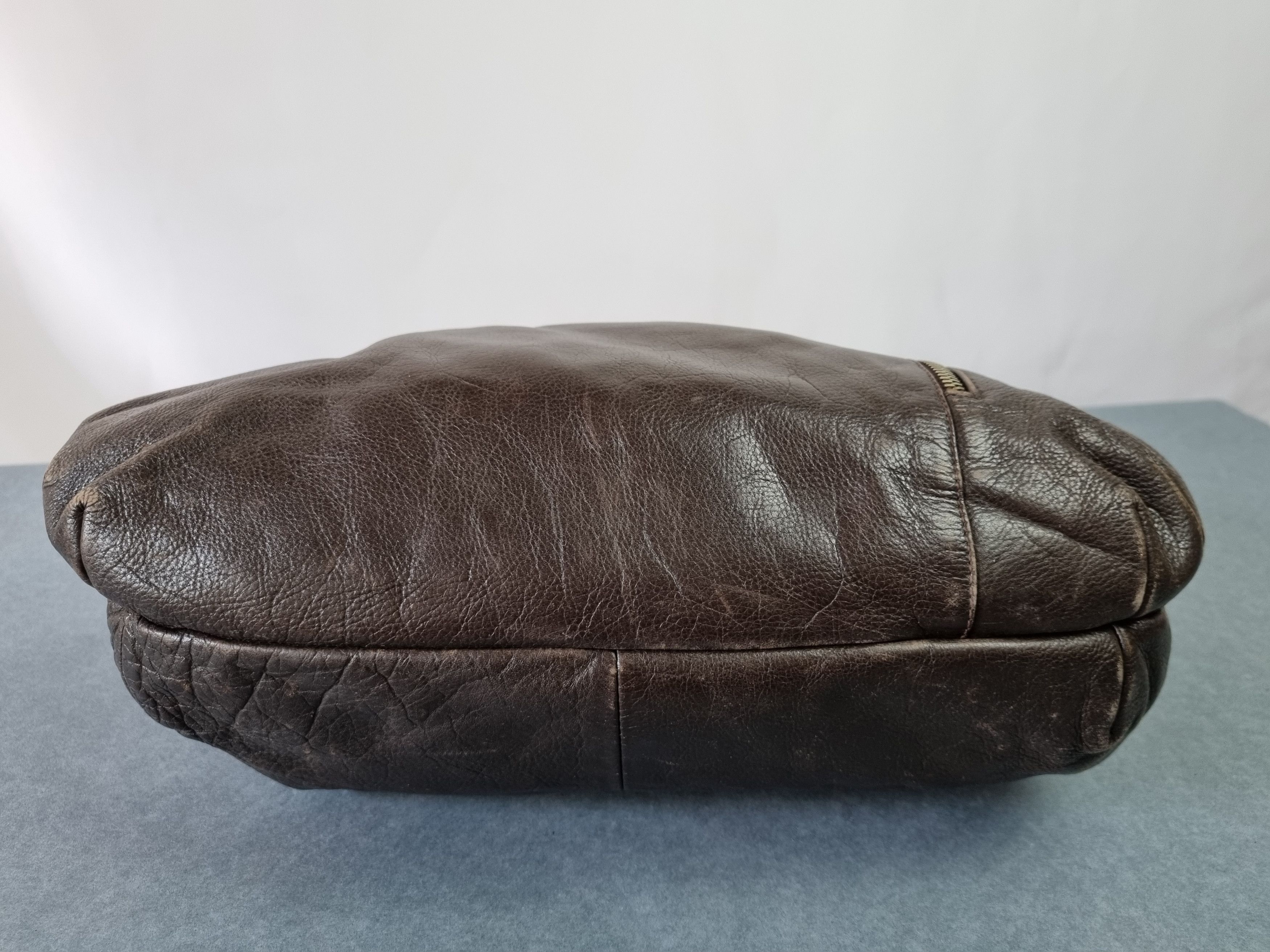 Handmade × Leather Unique Leather Renato Angi Venezia Handmade Shoulder Bad Size ONE SIZE - 23 Thumbnail
