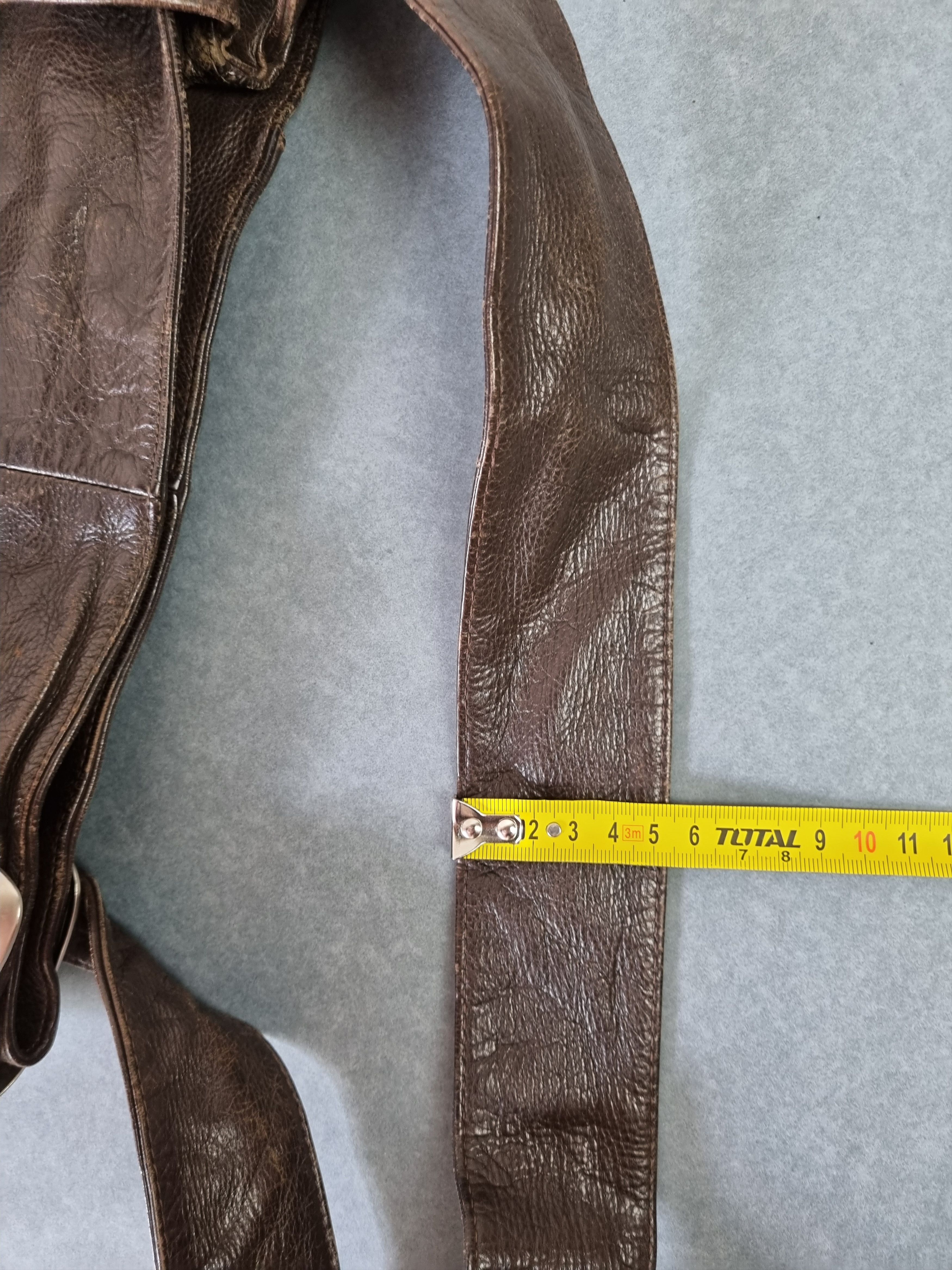 Handmade × Leather Unique Leather Renato Angi Venezia Handmade Shoulder Bad Size ONE SIZE - 22 Thumbnail