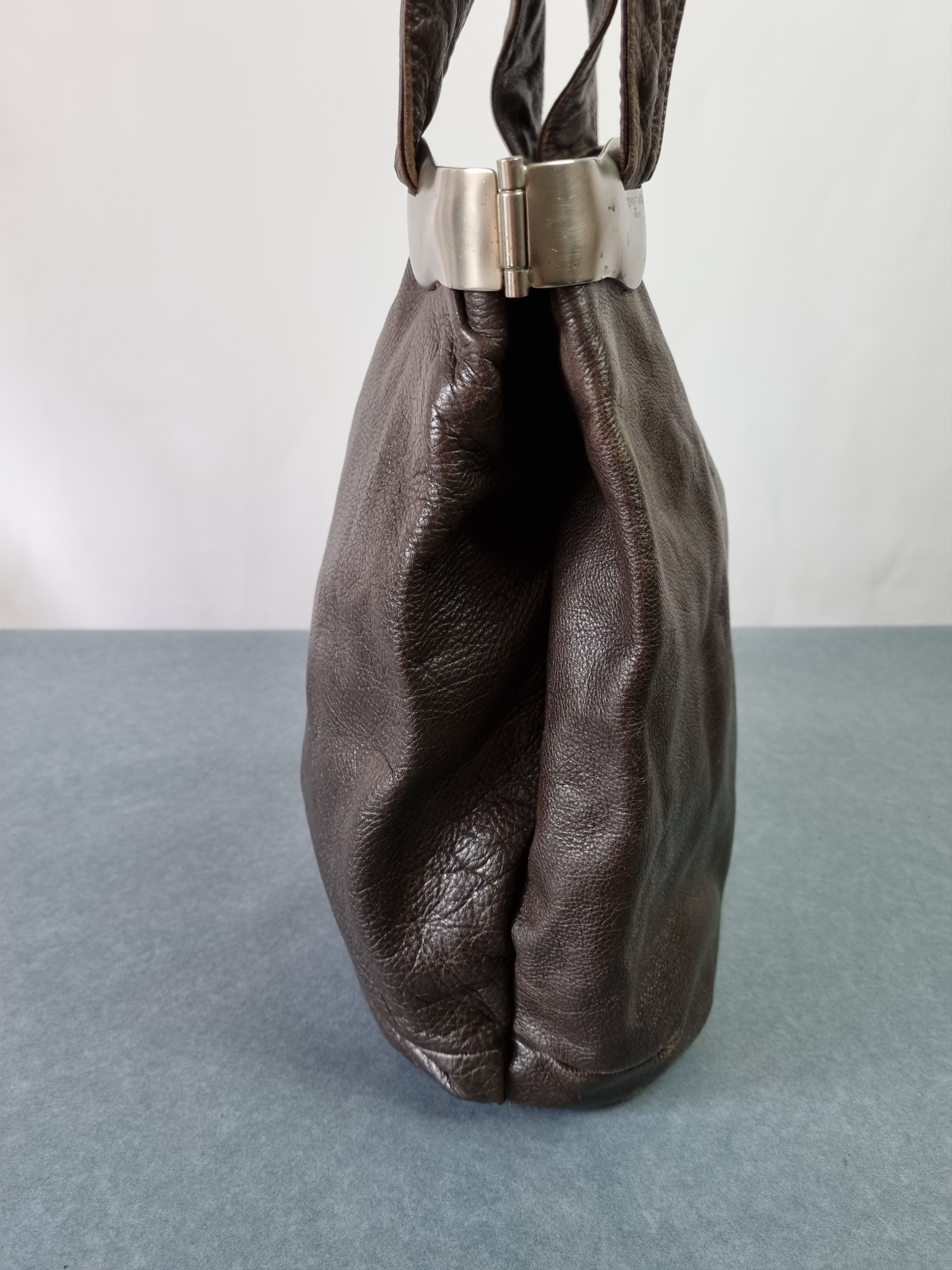 Handmade × Leather Unique Leather Renato Angi Venezia Handmade Shoulder Bad Size ONE SIZE - 6 Thumbnail