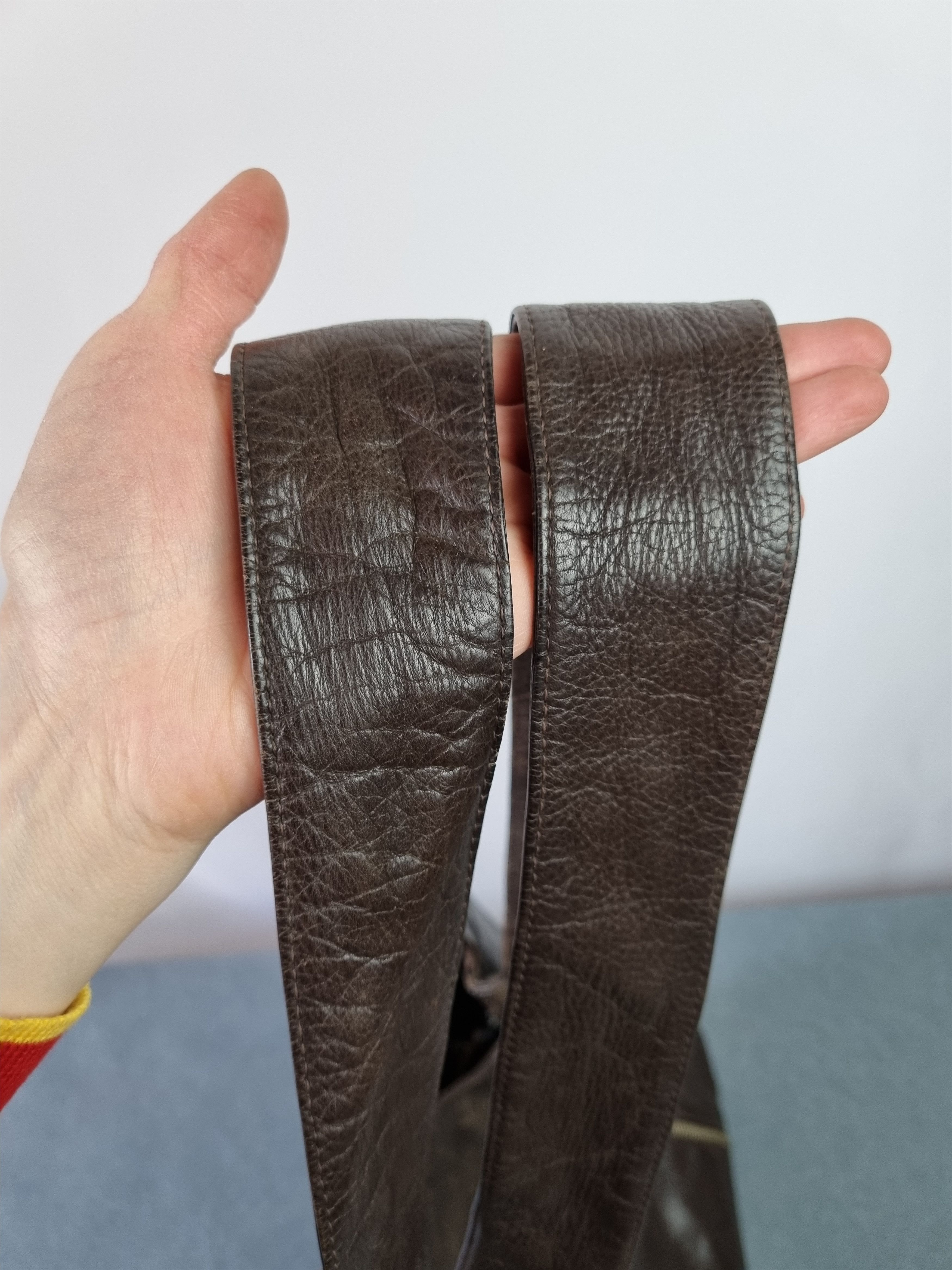 Handmade × Leather Unique Leather Renato Angi Venezia Handmade Shoulder Bad Size ONE SIZE - 15 Thumbnail