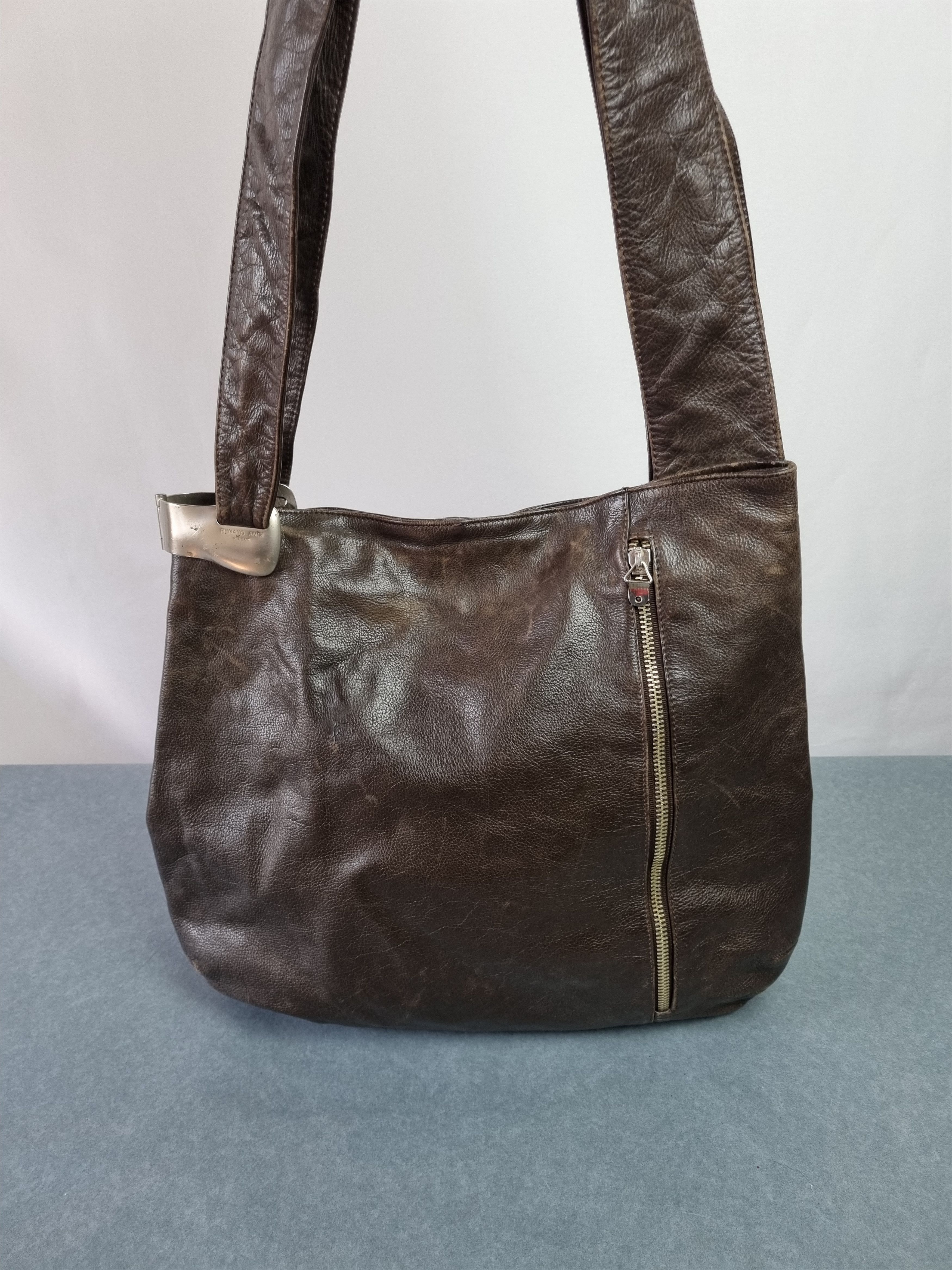 Unique Leather Renato Angi Venezia Handmade Shoulder Bad