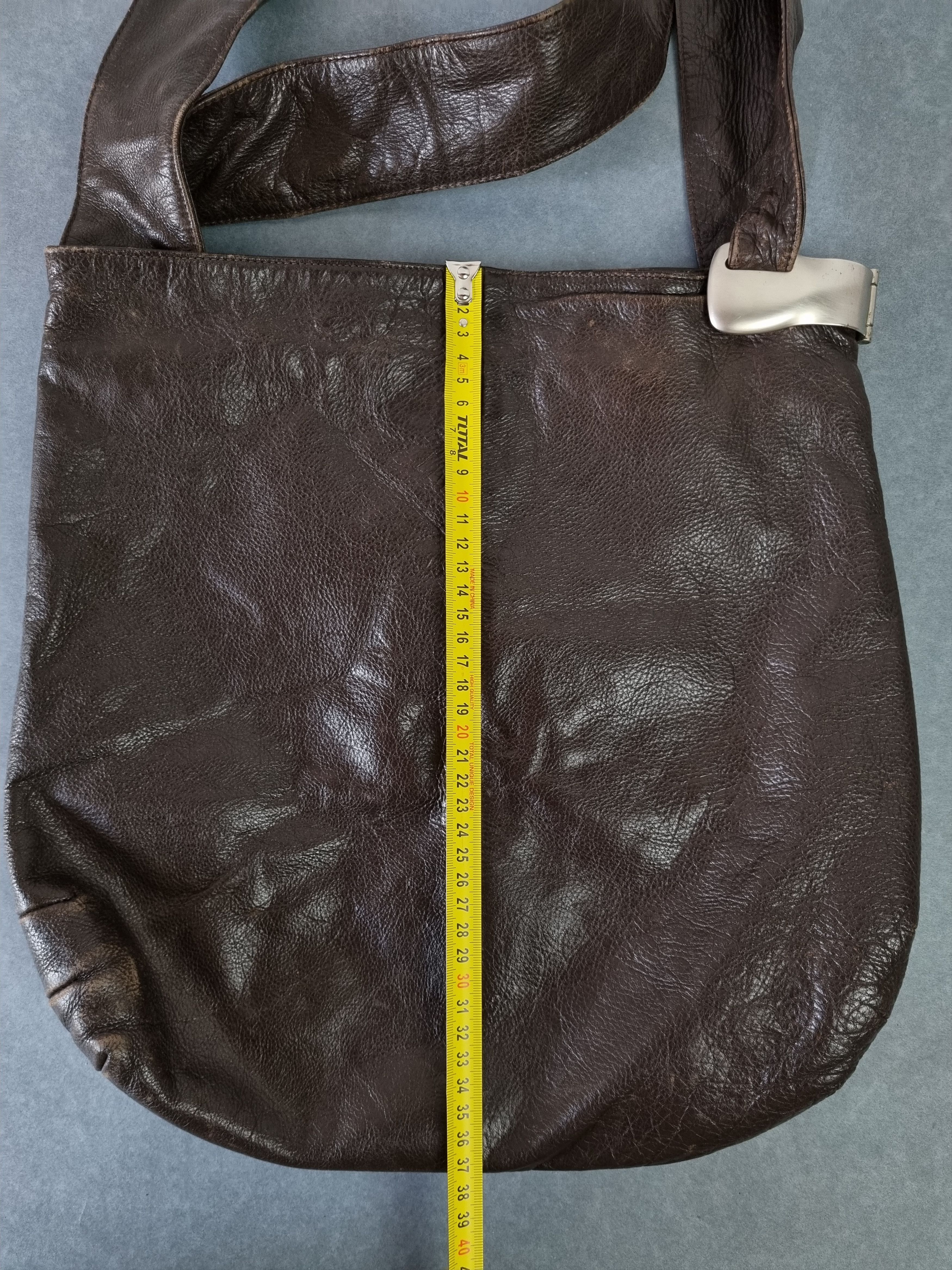 Handmade × Leather Unique Leather Renato Angi Venezia Handmade Shoulder Bad Size ONE SIZE - 19 Thumbnail