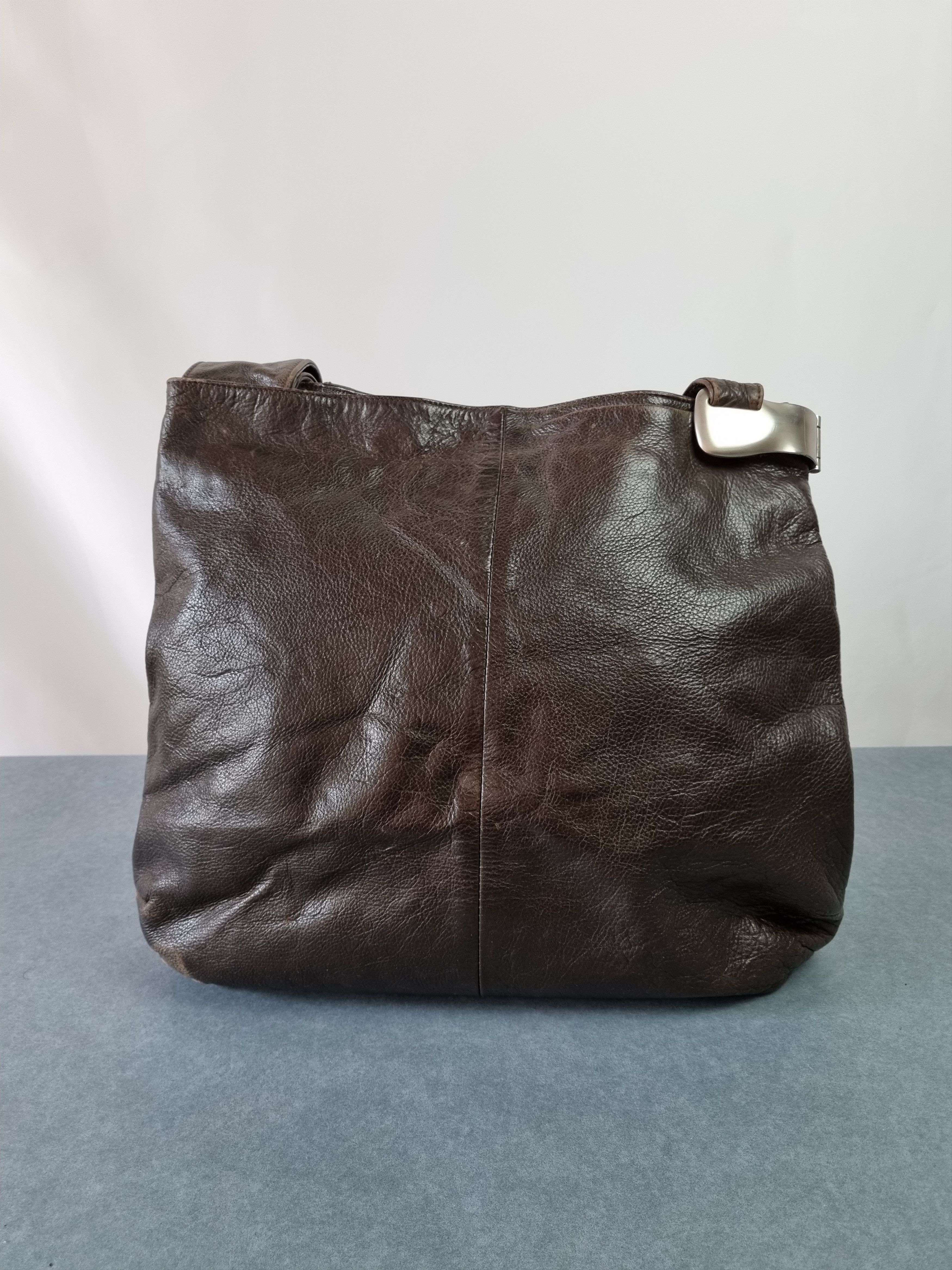 Handmade × Leather Unique Leather Renato Angi Venezia Handmade Shoulder Bad Size ONE SIZE - 5 Thumbnail