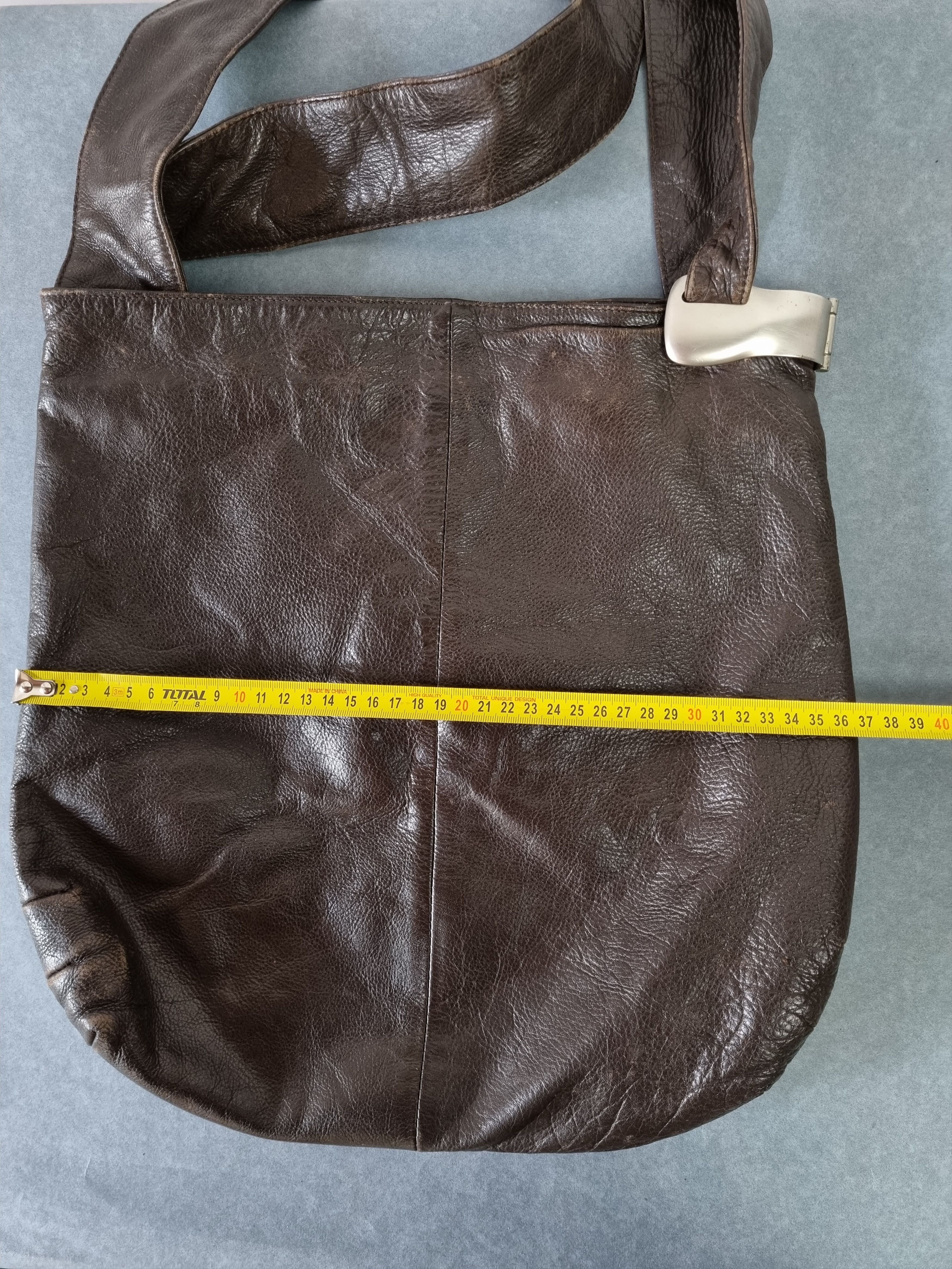 Handmade × Leather Unique Leather Renato Angi Venezia Handmade Shoulder Bad Size ONE SIZE - 20 Thumbnail