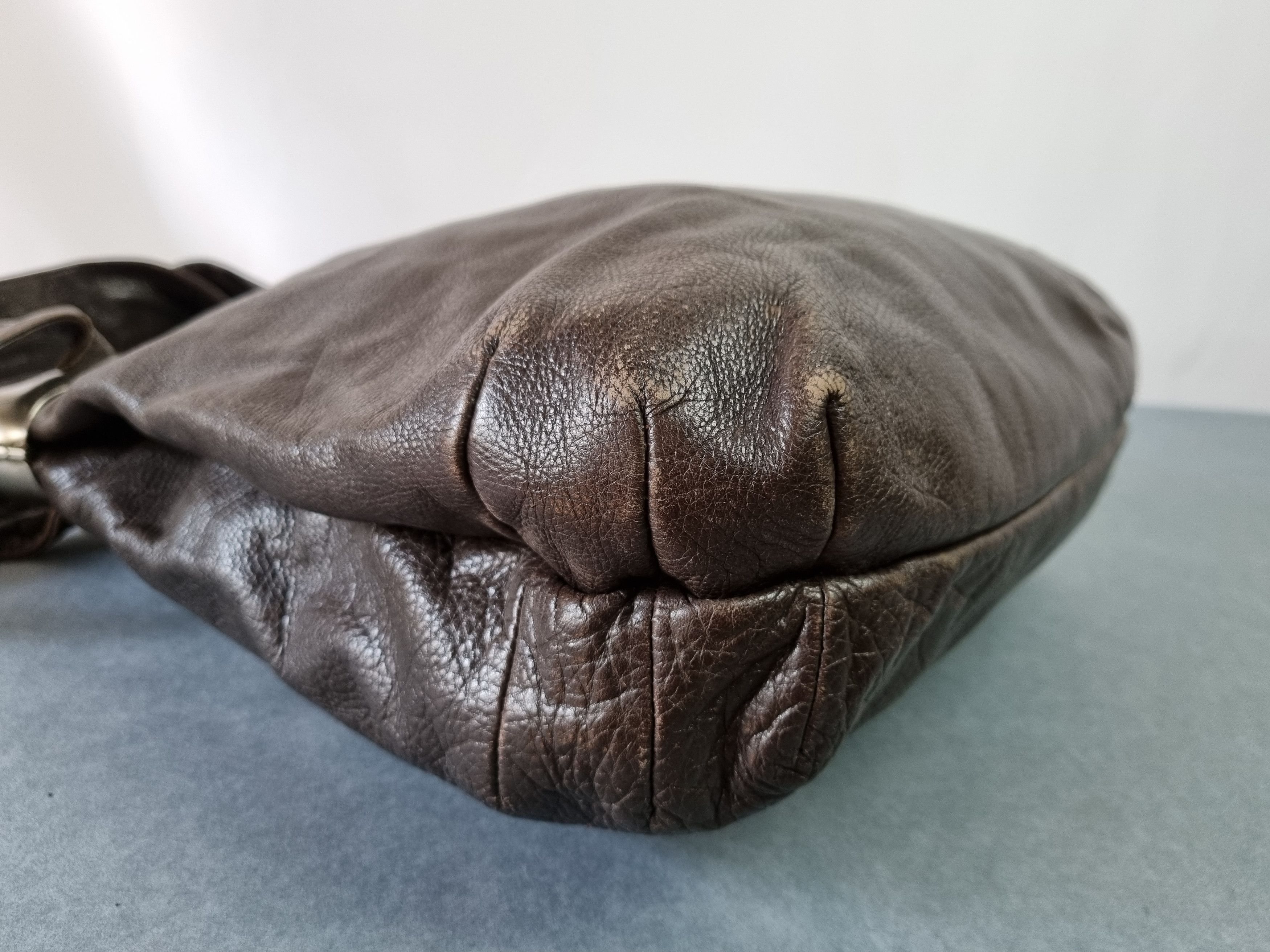 Handmade × Leather Unique Leather Renato Angi Venezia Handmade Shoulder Bad Size ONE SIZE - 13 Thumbnail