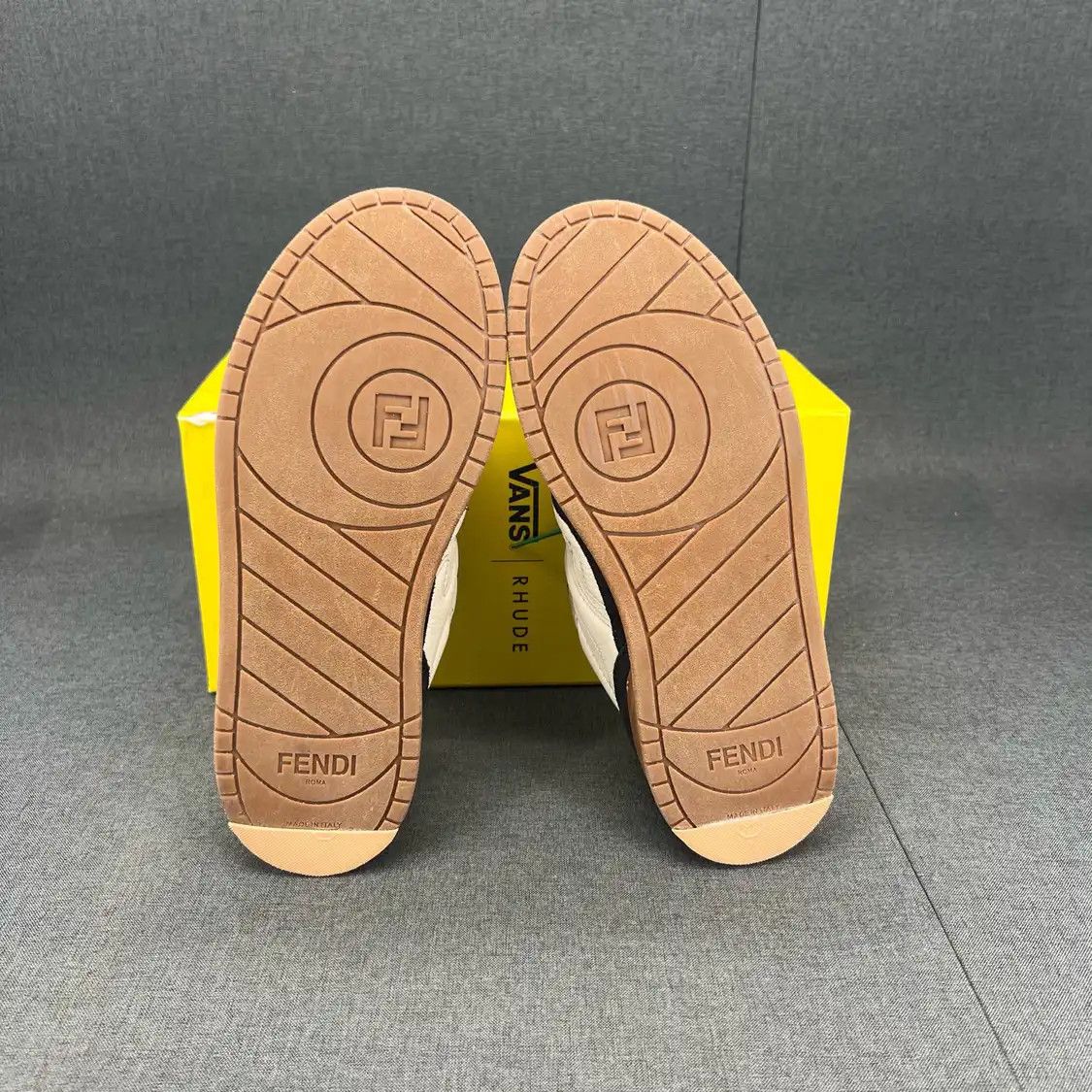 Fendi FENDI white synthetic Women's casual sneakers 37.5 Size US 7.5 / IT 37.5 - 4 Thumbnail