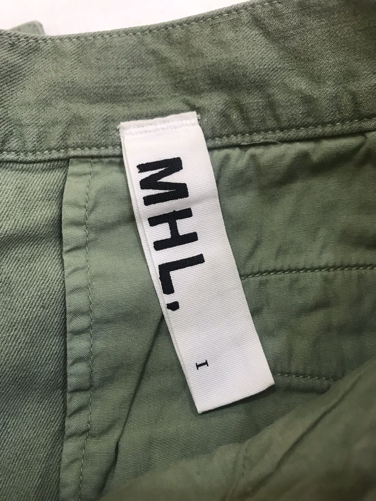 Margaret Howell MHL WOOL LINE COTTON BLEND PANTS Size US 29 - 5 Thumbnail