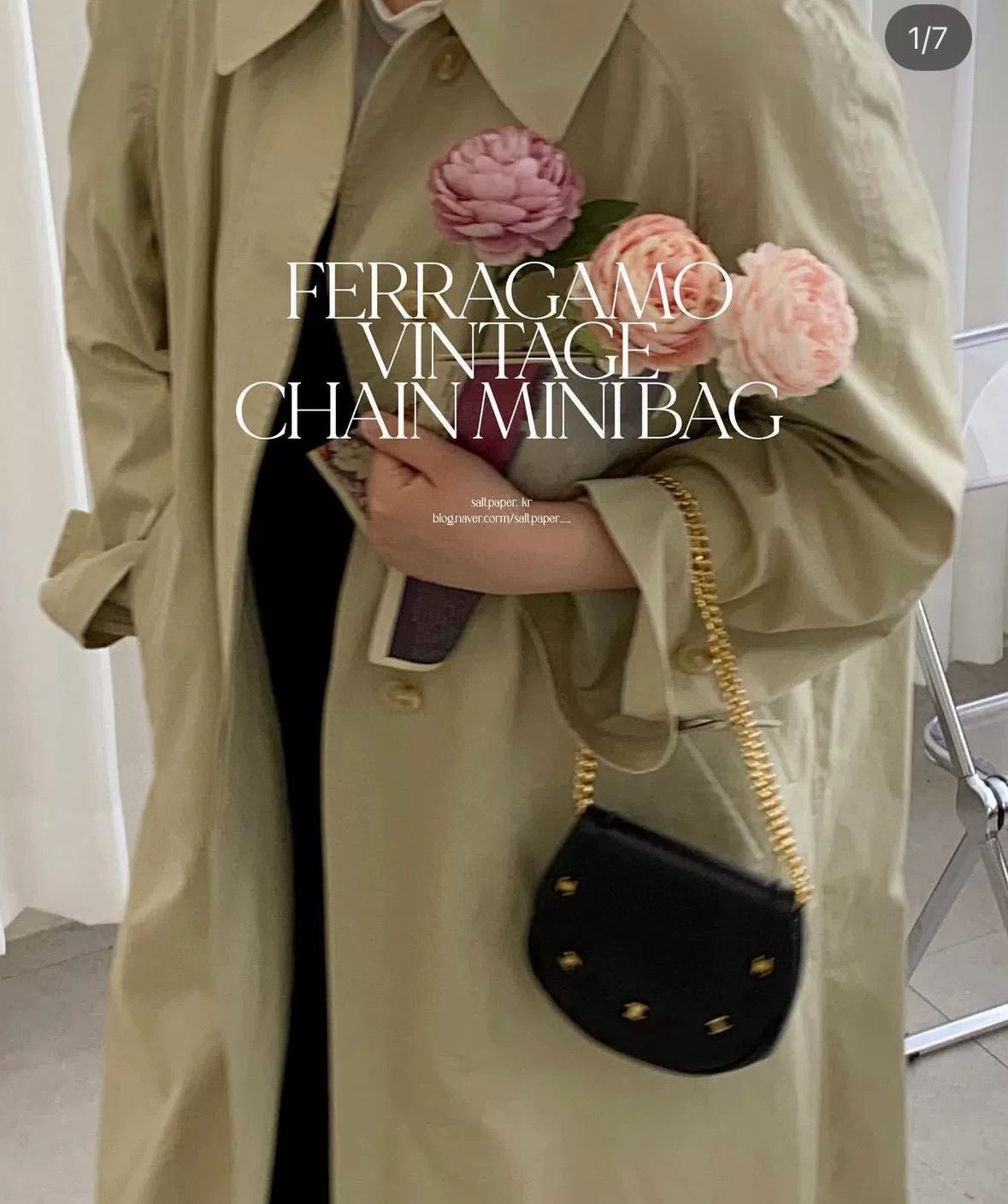 Salvatore Ferragamo Ferragamo Black Gold Chain Minibag Size ONE SIZE - 9 Thumbnail