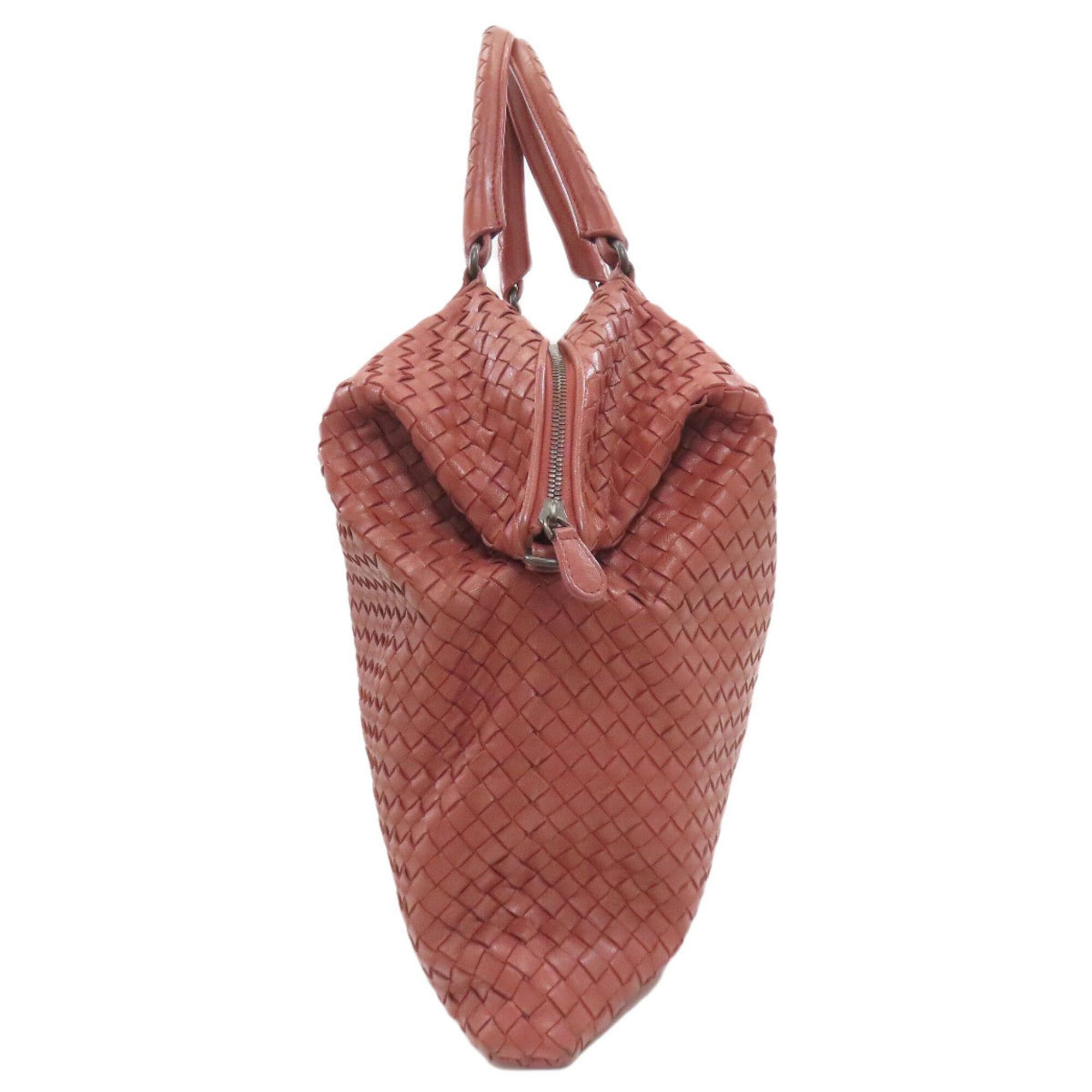 Bottega Veneta Bottega Veneta Intrecciato 2-Way Handbag, Calfskin, Women's. Size ONE SIZE - 3 Thumbnail