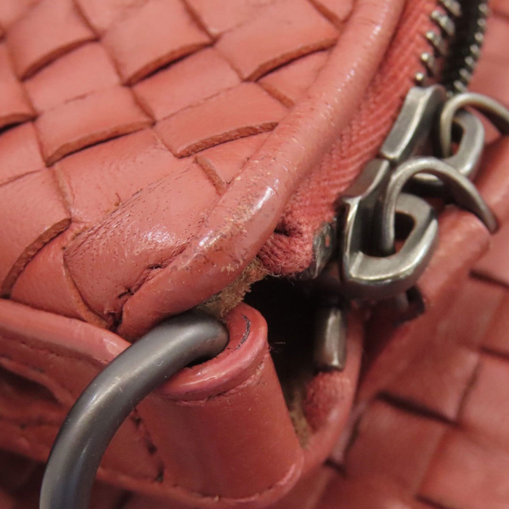 Bottega Veneta Bottega Veneta Intrecciato 2-Way Handbag, Calfskin, Women's. Size ONE SIZE - 12 Thumbnail