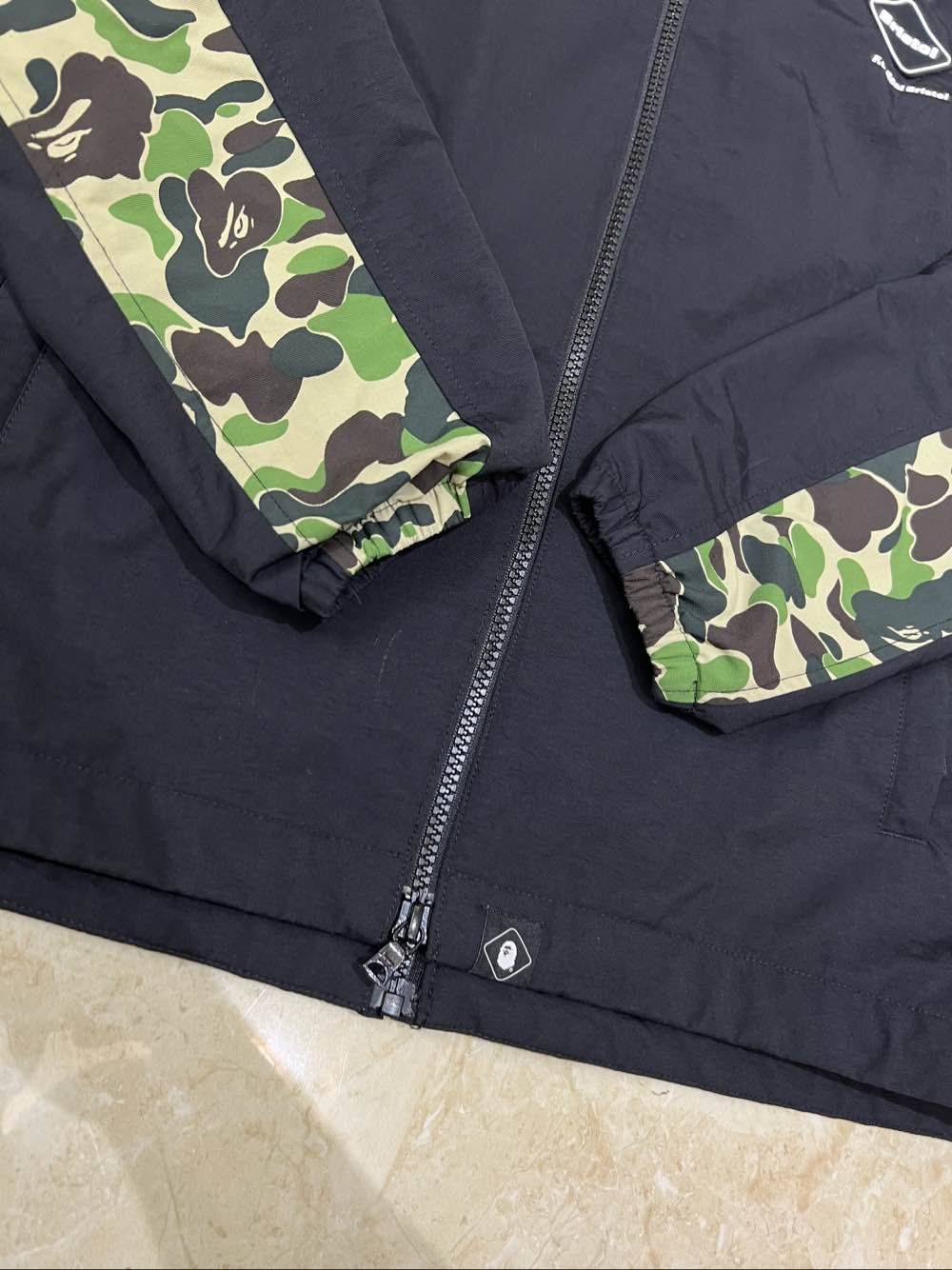 A Bathing Ape x FCRB Camo Practice Jacket Size S
