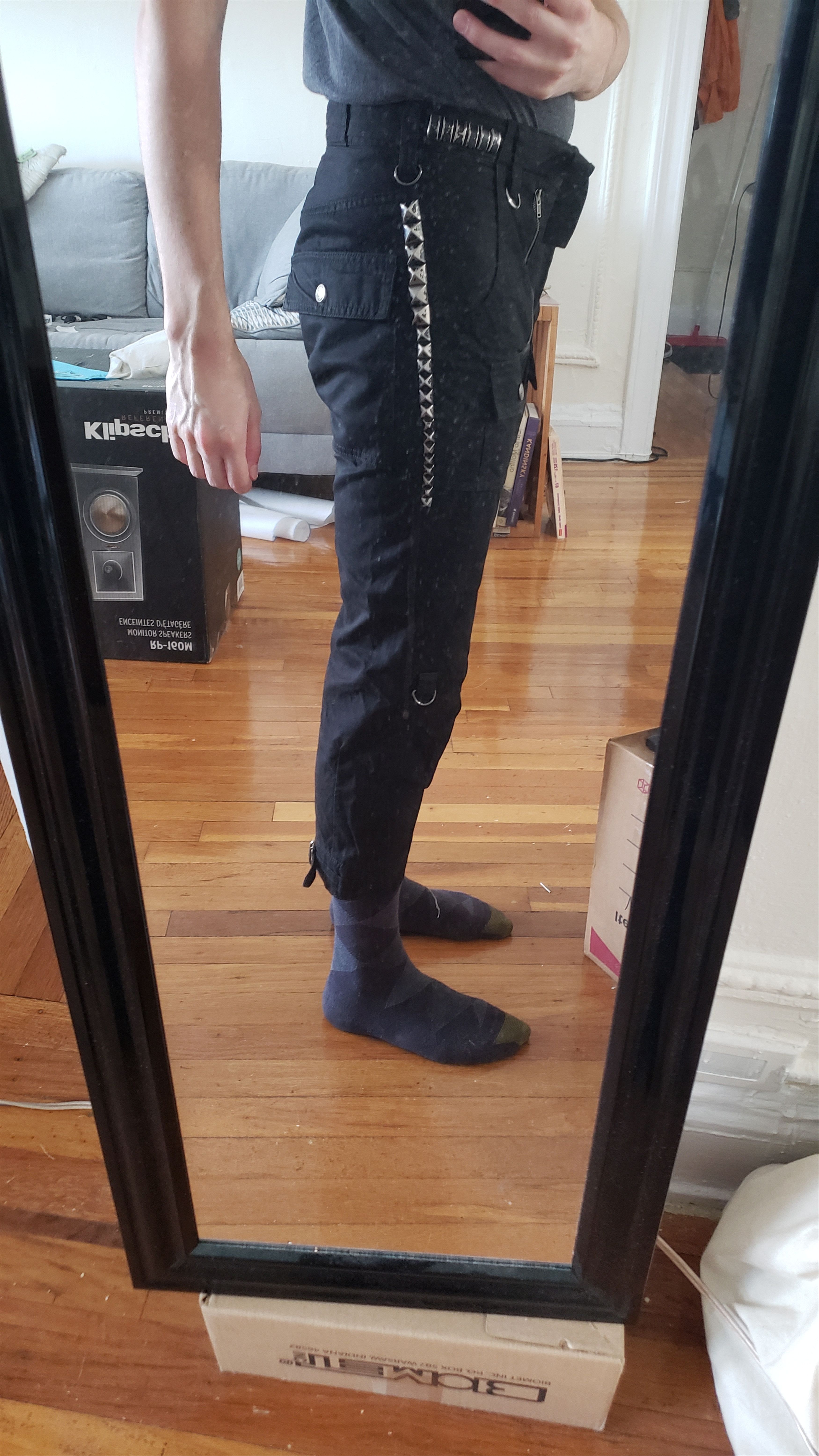 Undercover SS06 Cropped Studded Bondage Pants Size US 30 / EU 46 - 12 Thumbnail