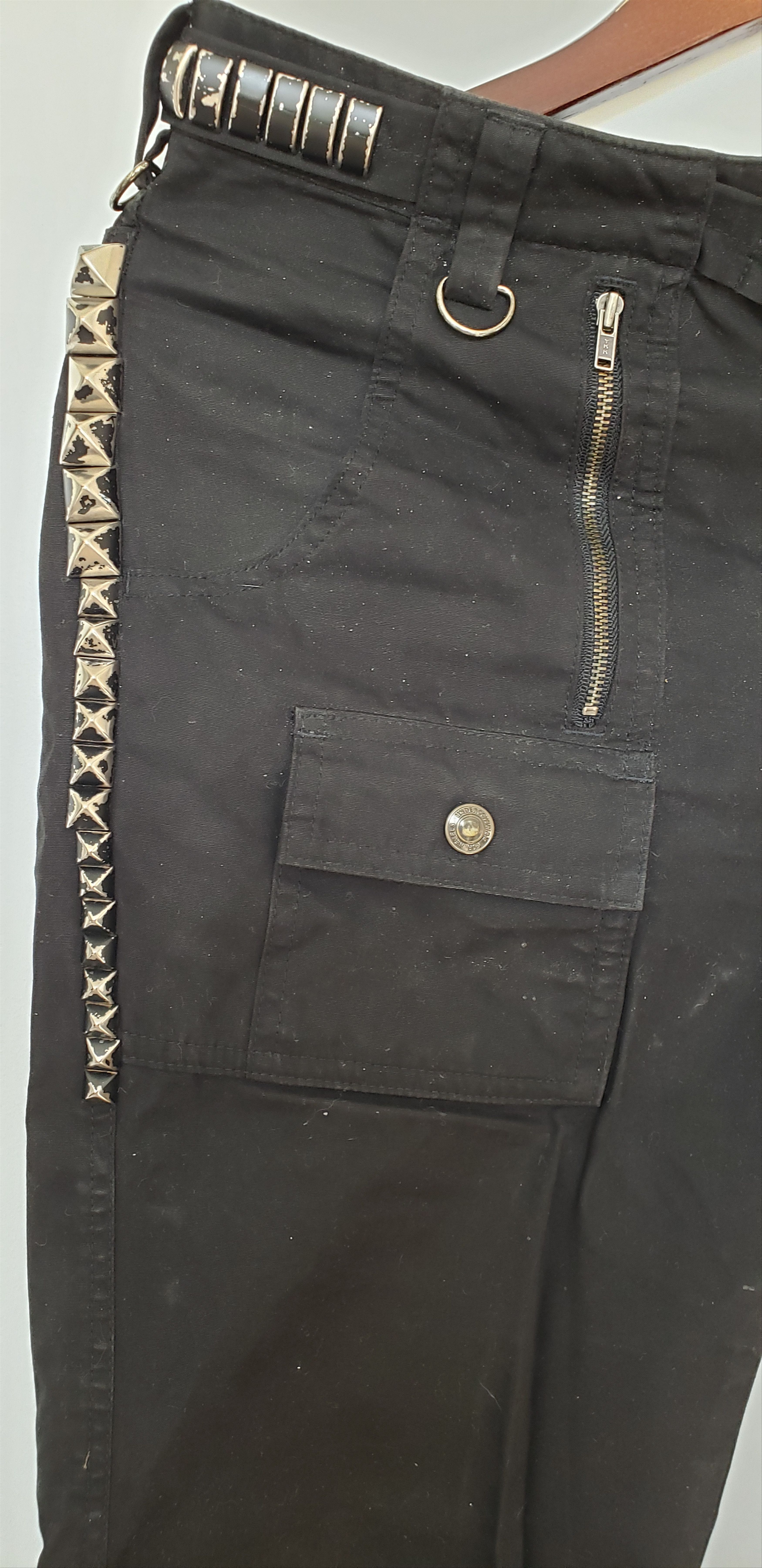 Undercover SS06 Cropped Studded Bondage Pants Size US 30 / EU 46 - 9 Thumbnail