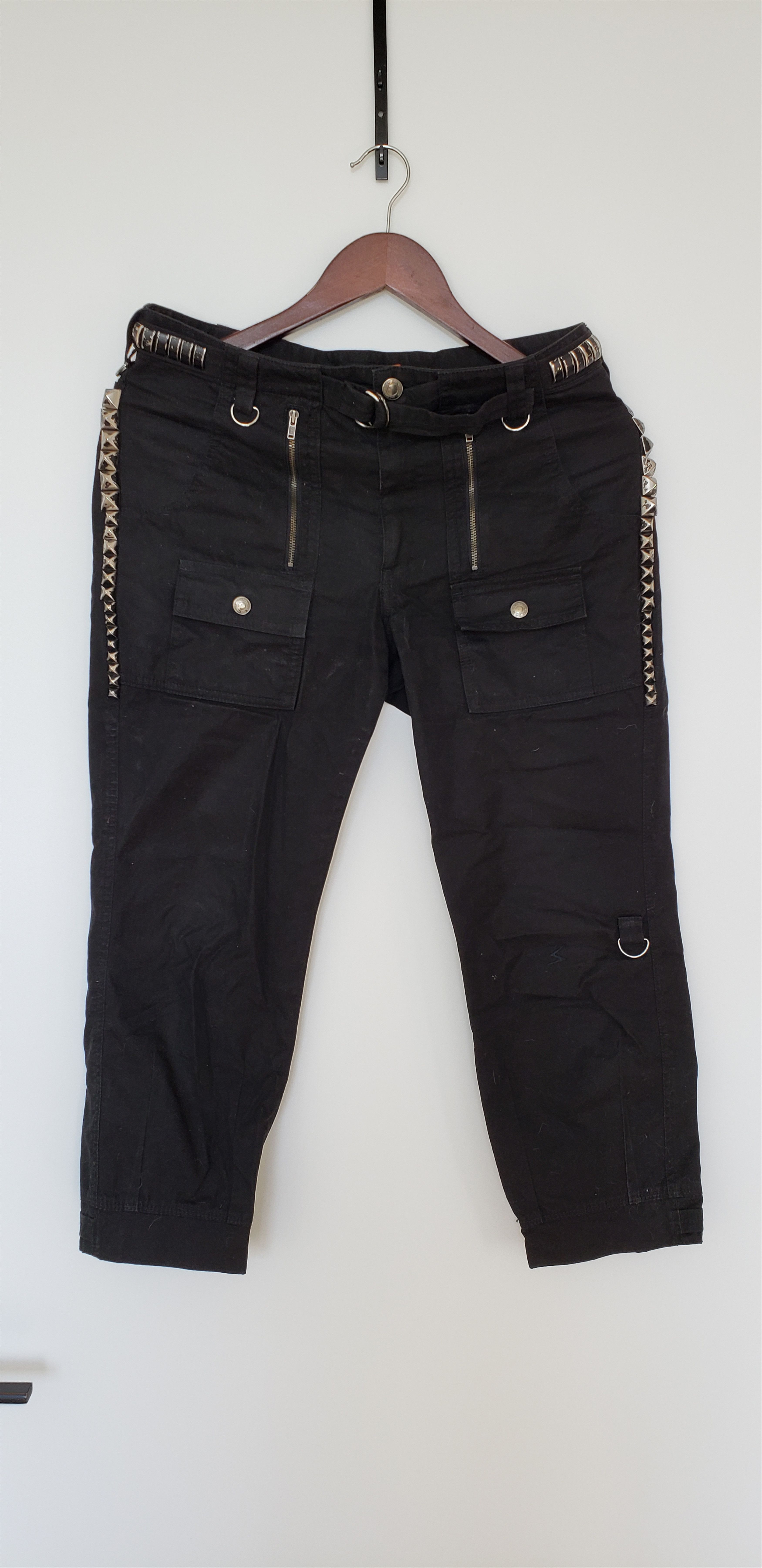 Undercover SS06 Cropped Studded Bondage Pants Size US 30 / EU 46 - 1 Thumbnail