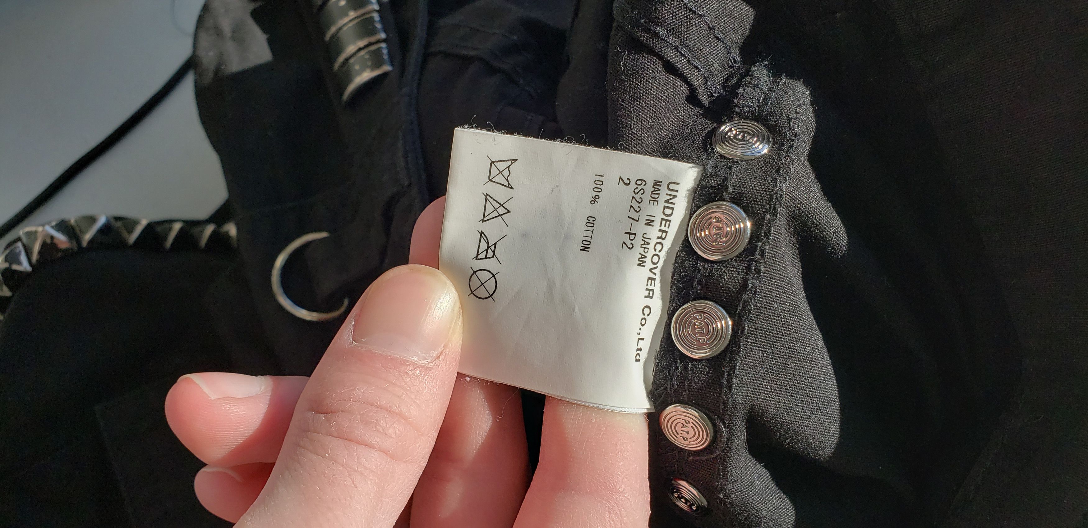 Undercover SS06 Cropped Studded Bondage Pants Size US 30 / EU 46 - 10 Thumbnail