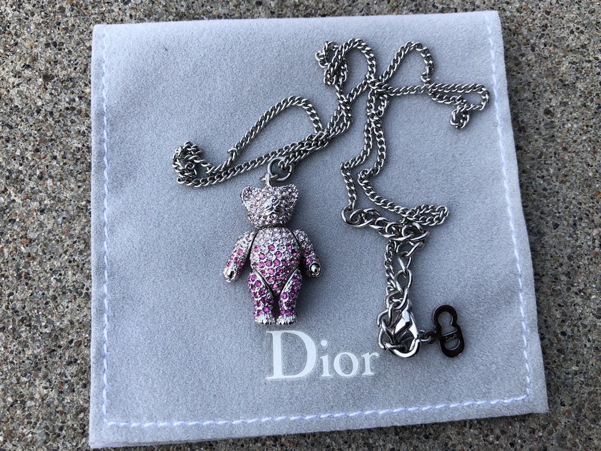 Dior Dior Rare Teddy Bear Necklace Grailed