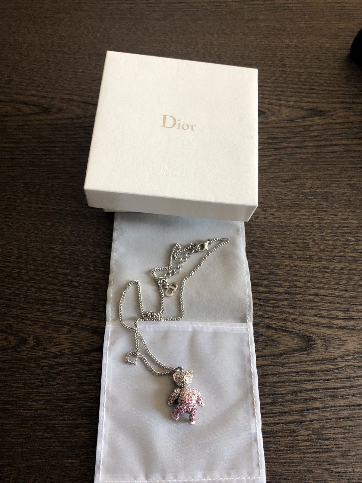 Dior Dior Rare Teddy Bear Necklace Grailed