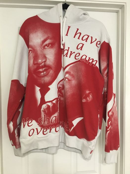 Martin luther on sale king supreme hoodie