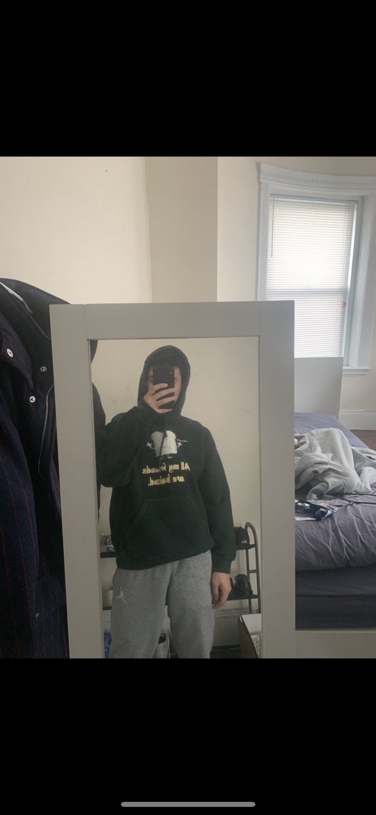 Vetements Vetements inside out All my friends are baked hoodie Grailed